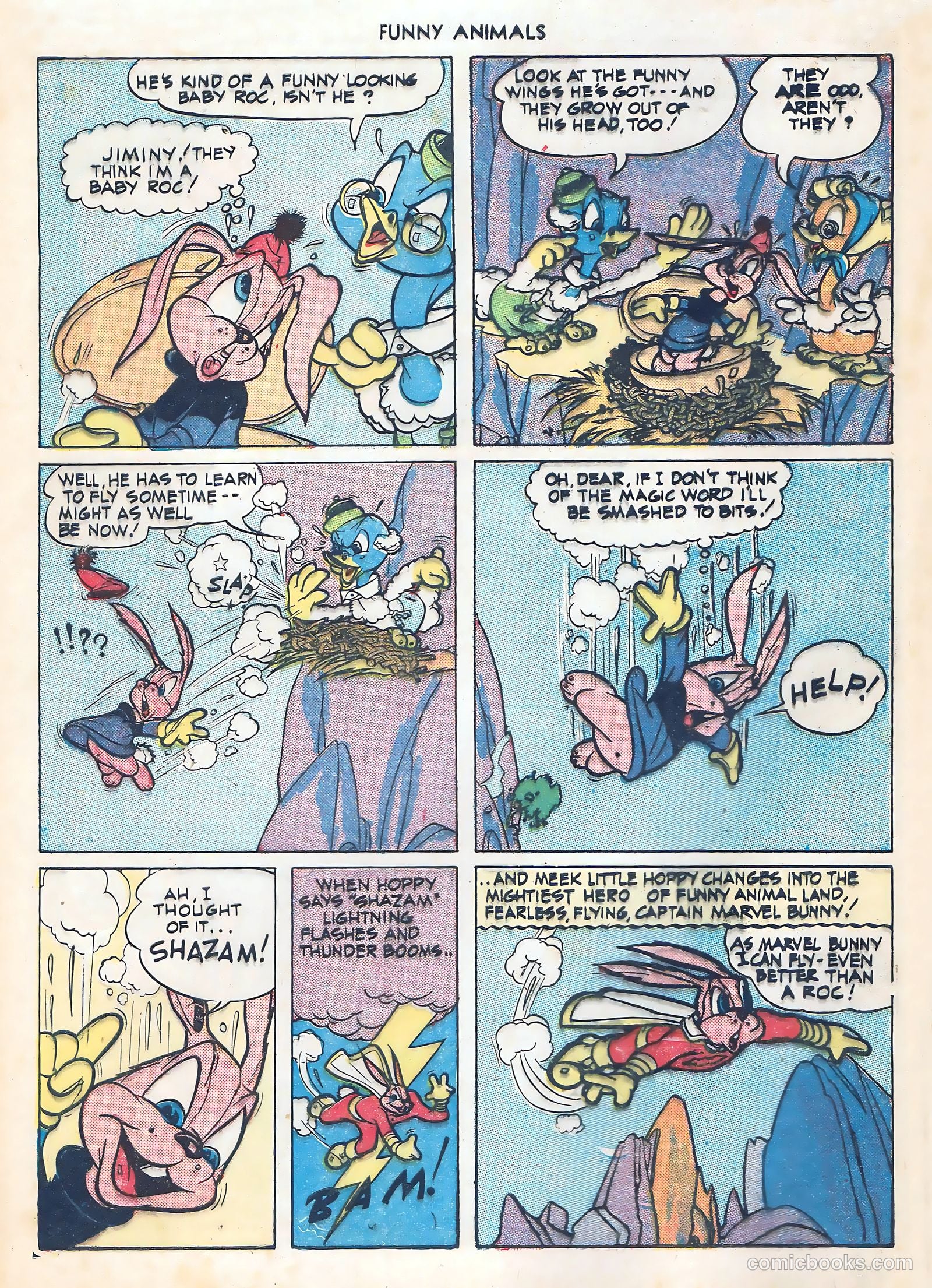 Fawcett's Funny Animals #17 — page 6 of 52