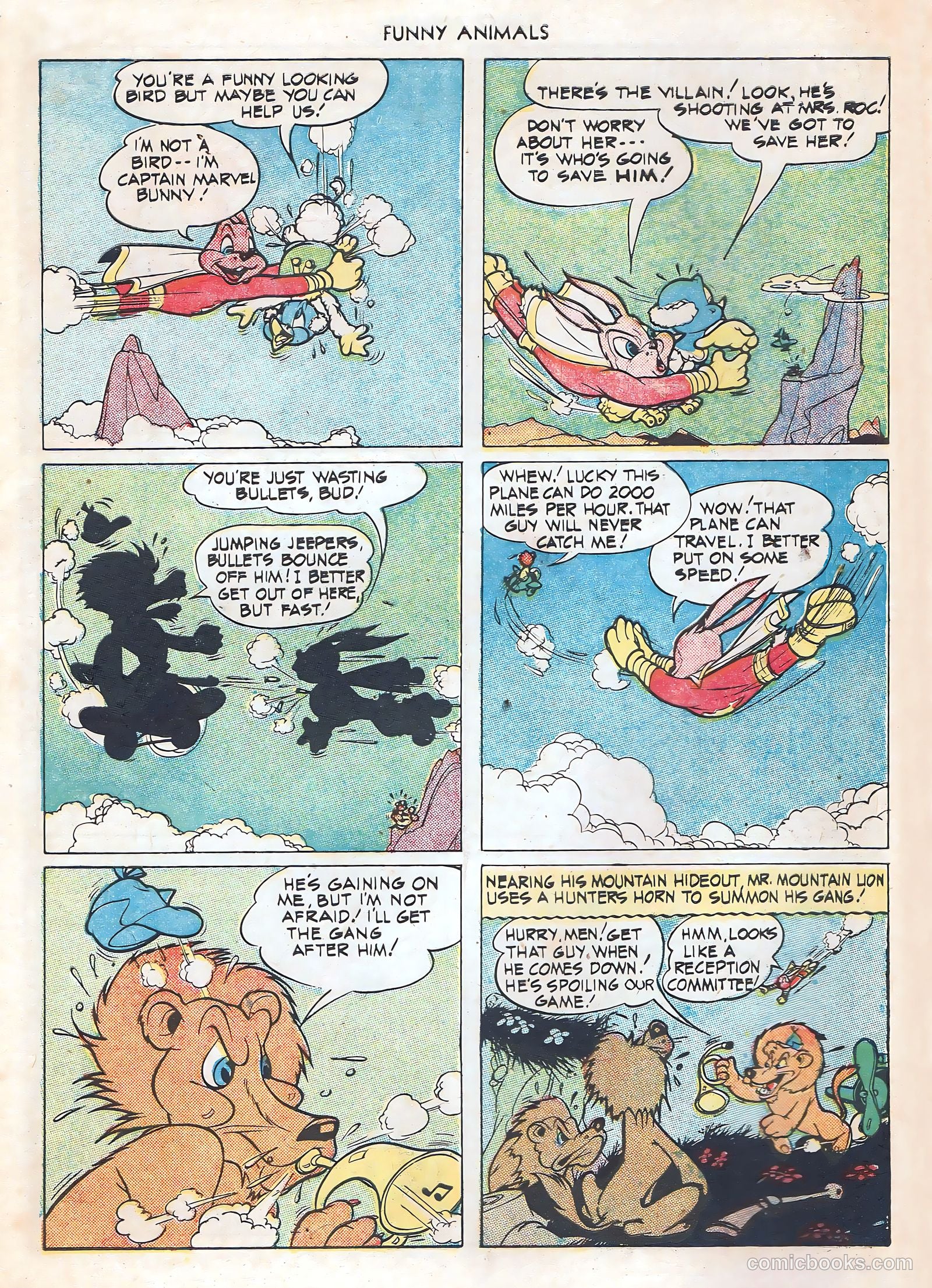 Fawcett's Funny Animals #17 — page 8 of 52