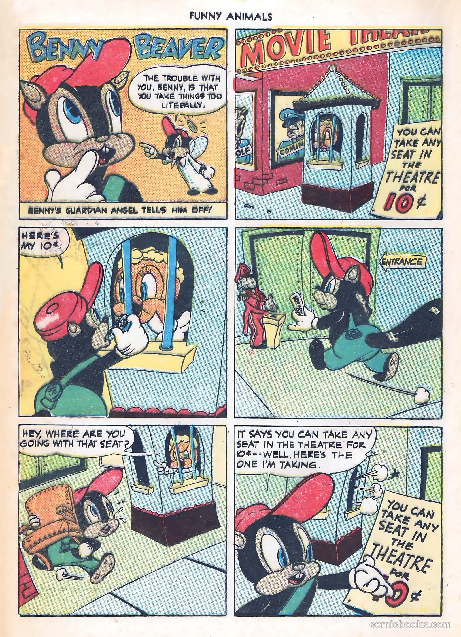 Fawcett's Funny Animals #17 — page 30 of 52