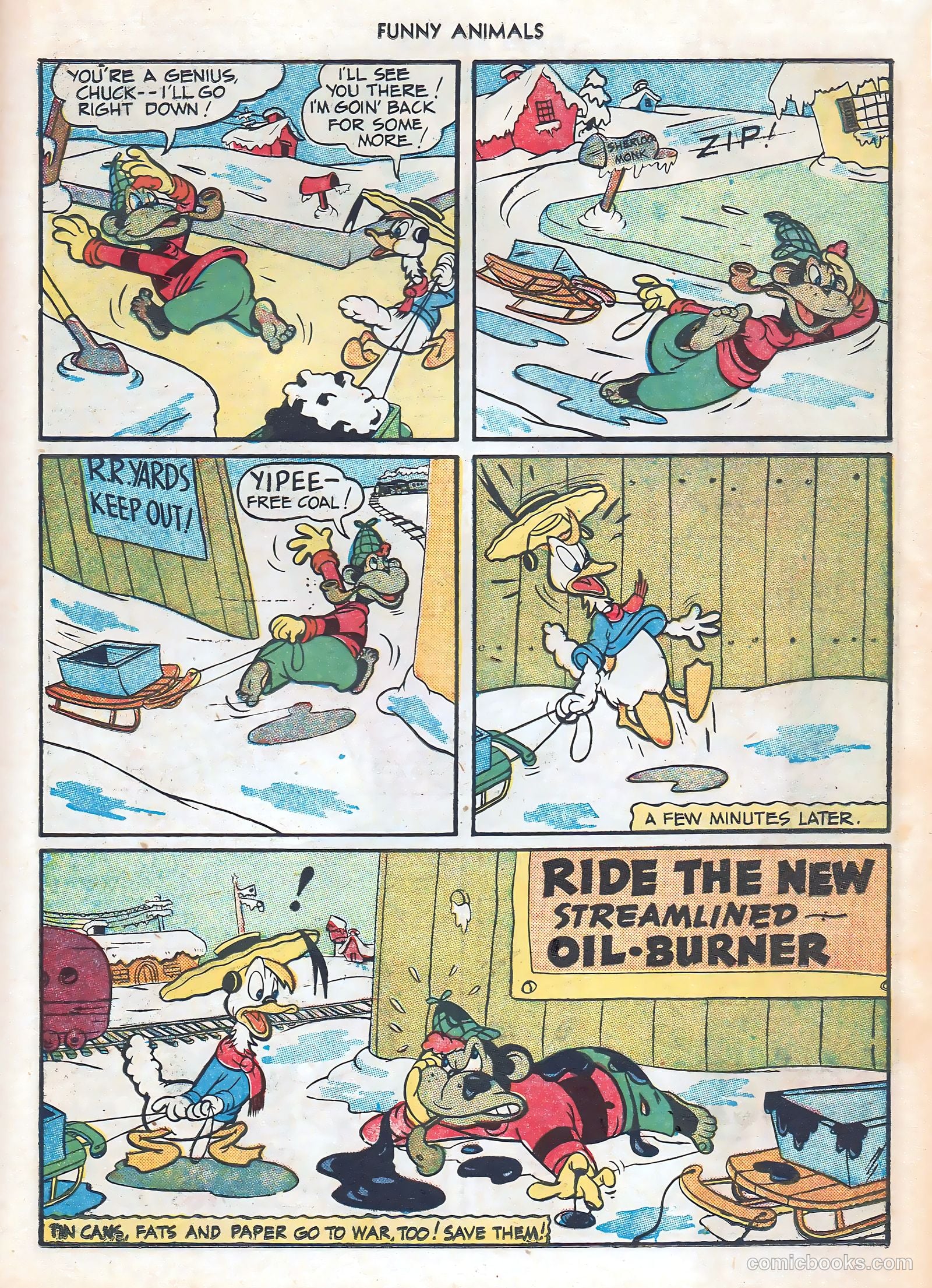 Fawcett's Funny Animals #17 — page 33 of 52