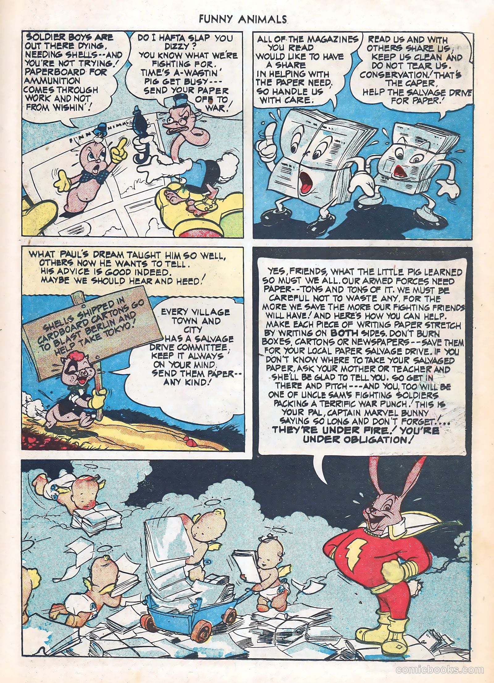 Fawcett's Funny Animals #17 — page 35 of 52