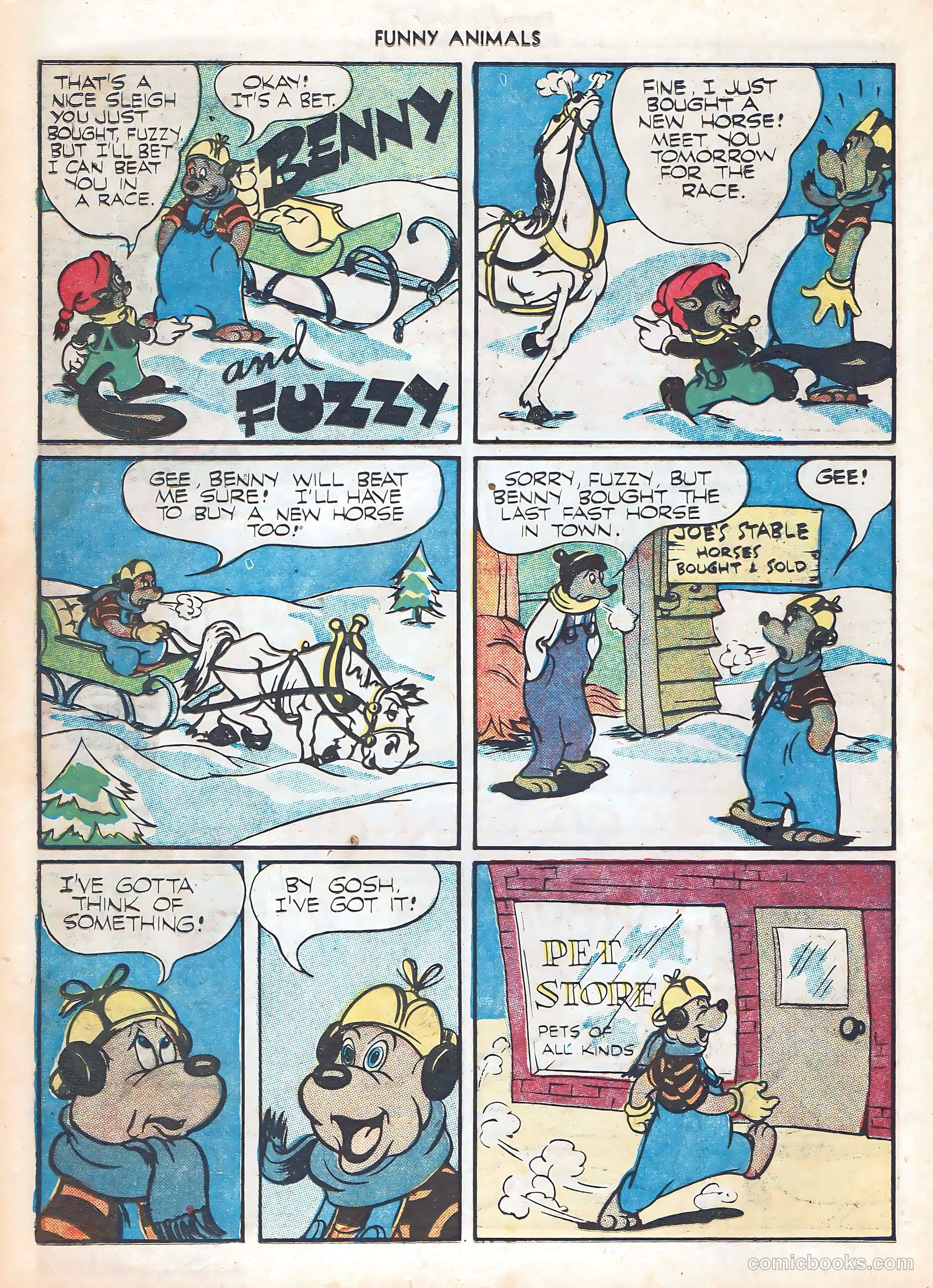 Fawcett's Funny Animals #17 — page 38 of 52