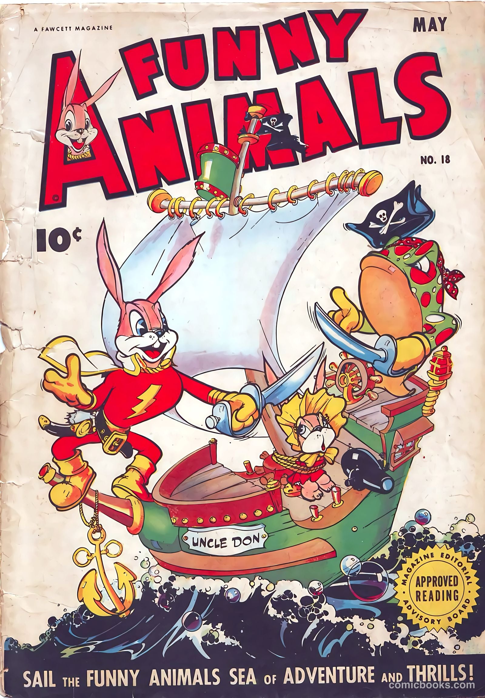 Fawcett's Funny Animals #18 — page 1 of 52