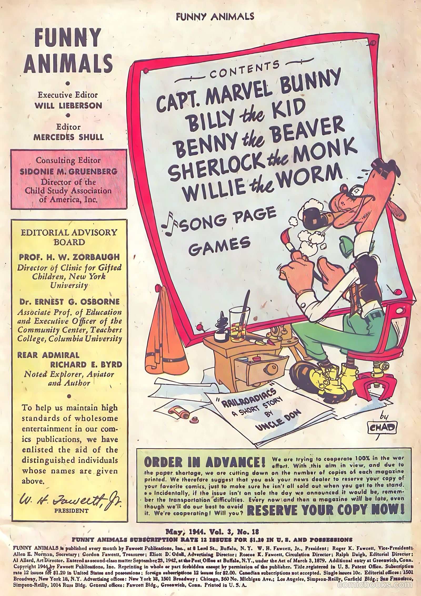 Fawcett's Funny Animals #18 — page 3 of 52