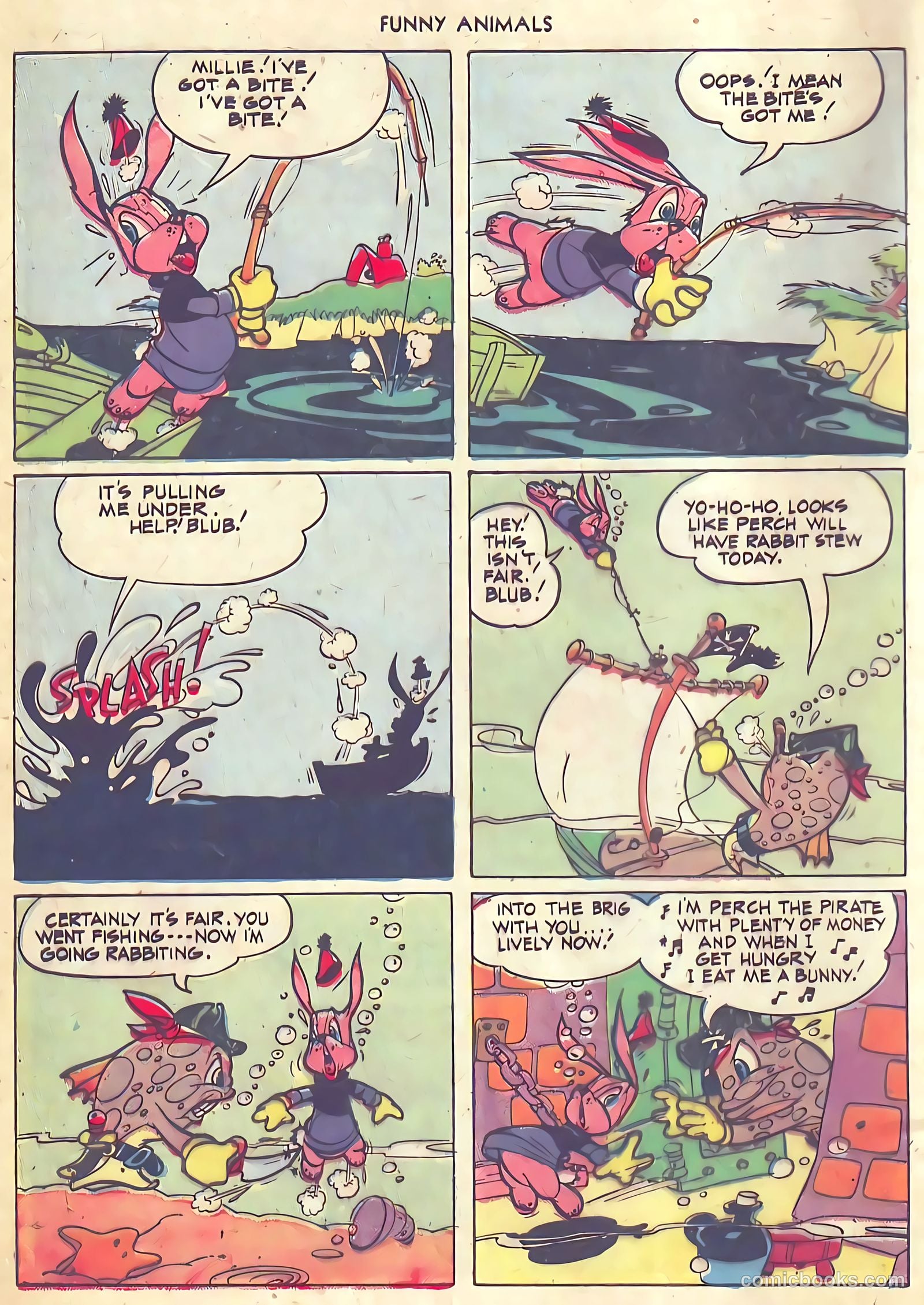 Fawcett's Funny Animals #18 — page 6 of 52