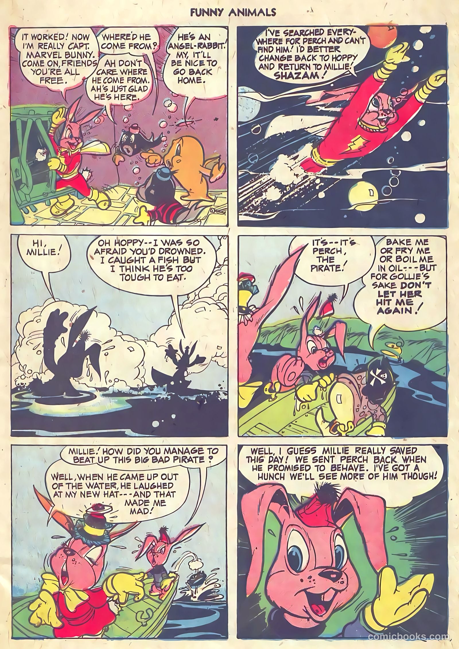 Fawcett's Funny Animals #18 — page 9 of 52