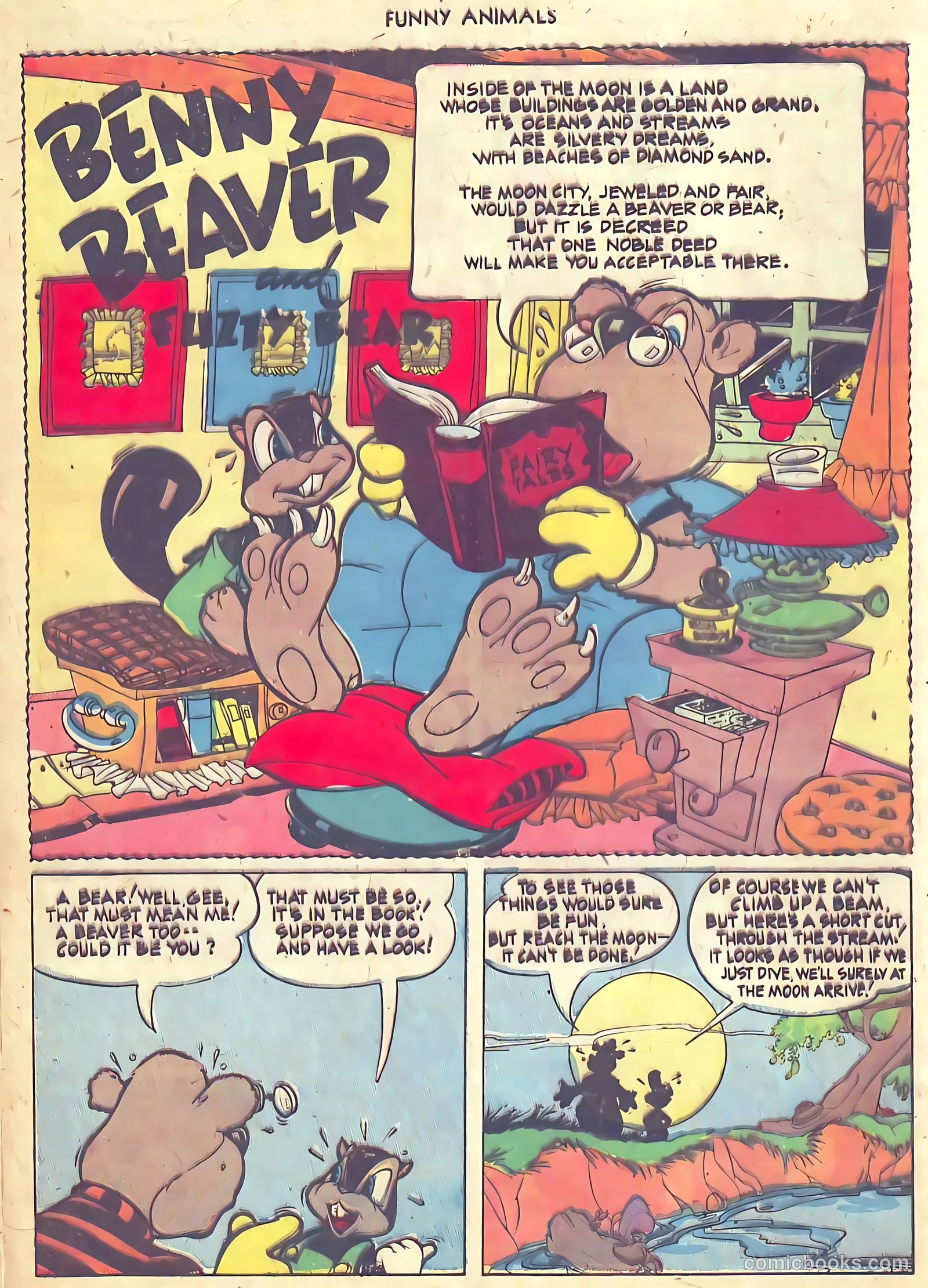 Fawcett's Funny Animals #18 — page 12 of 52