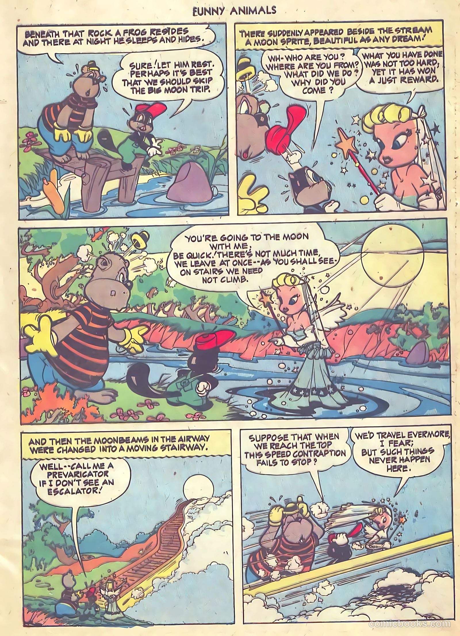 Fawcett's Funny Animals #18 — page 13 of 52