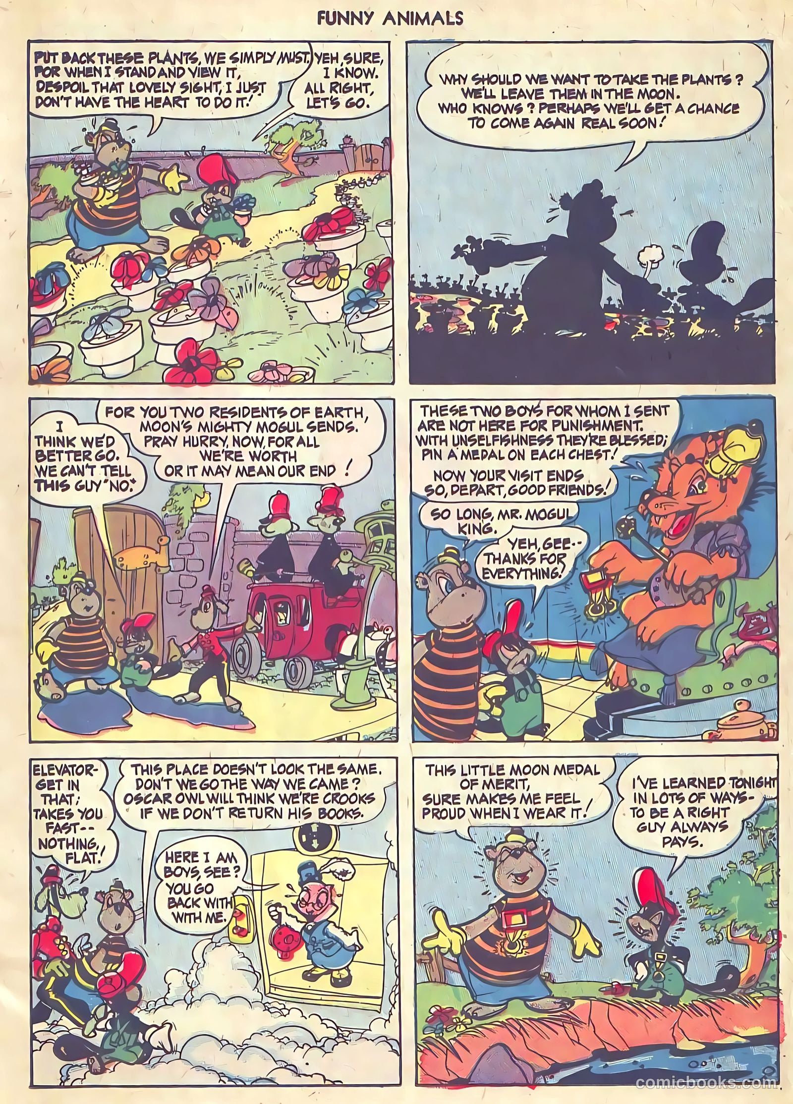 Fawcett's Funny Animals #18 — page 15 of 52