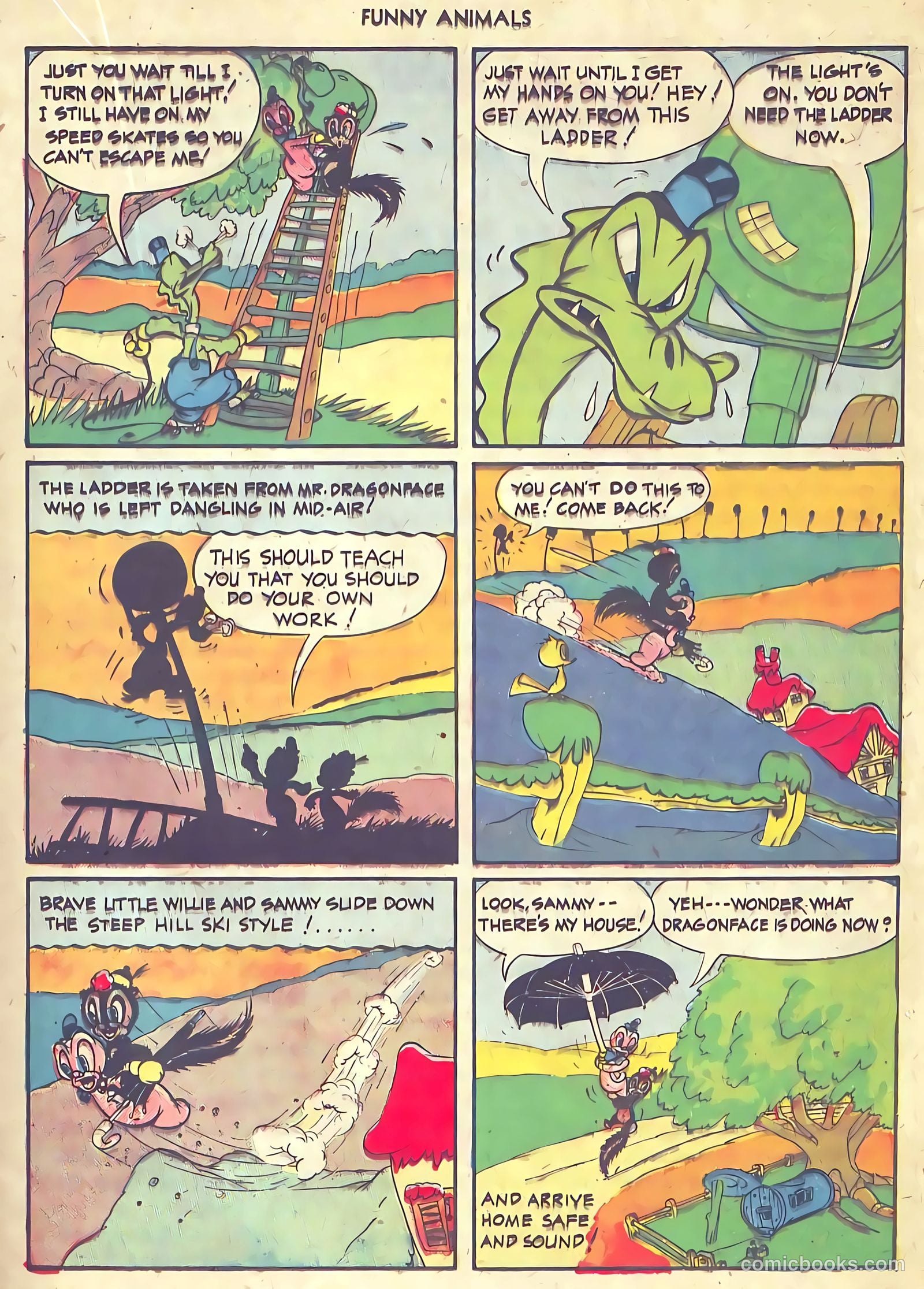 Fawcett's Funny Animals #18 — page 25 of 52
