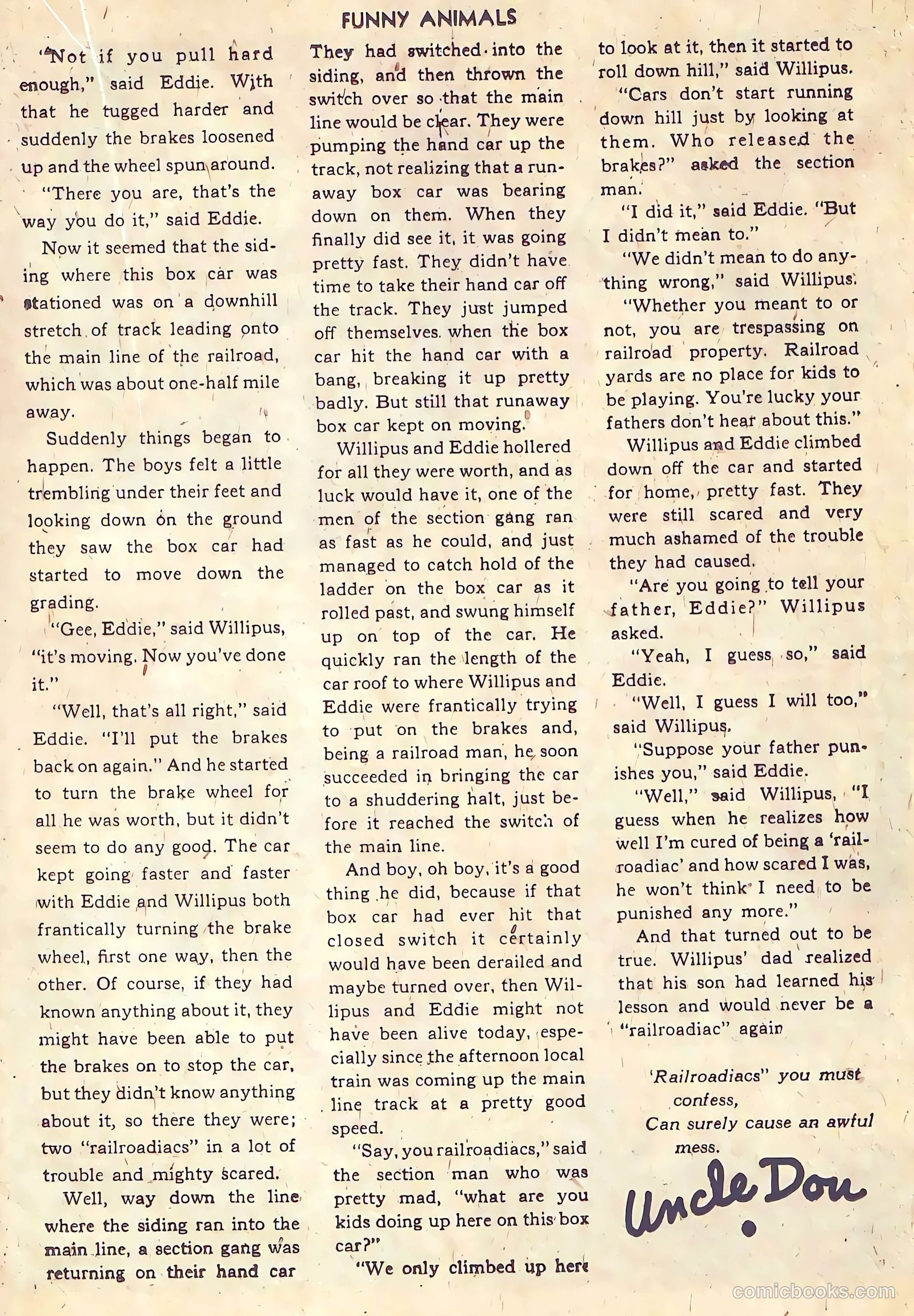 Fawcett's Funny Animals #18 — page 27 of 52