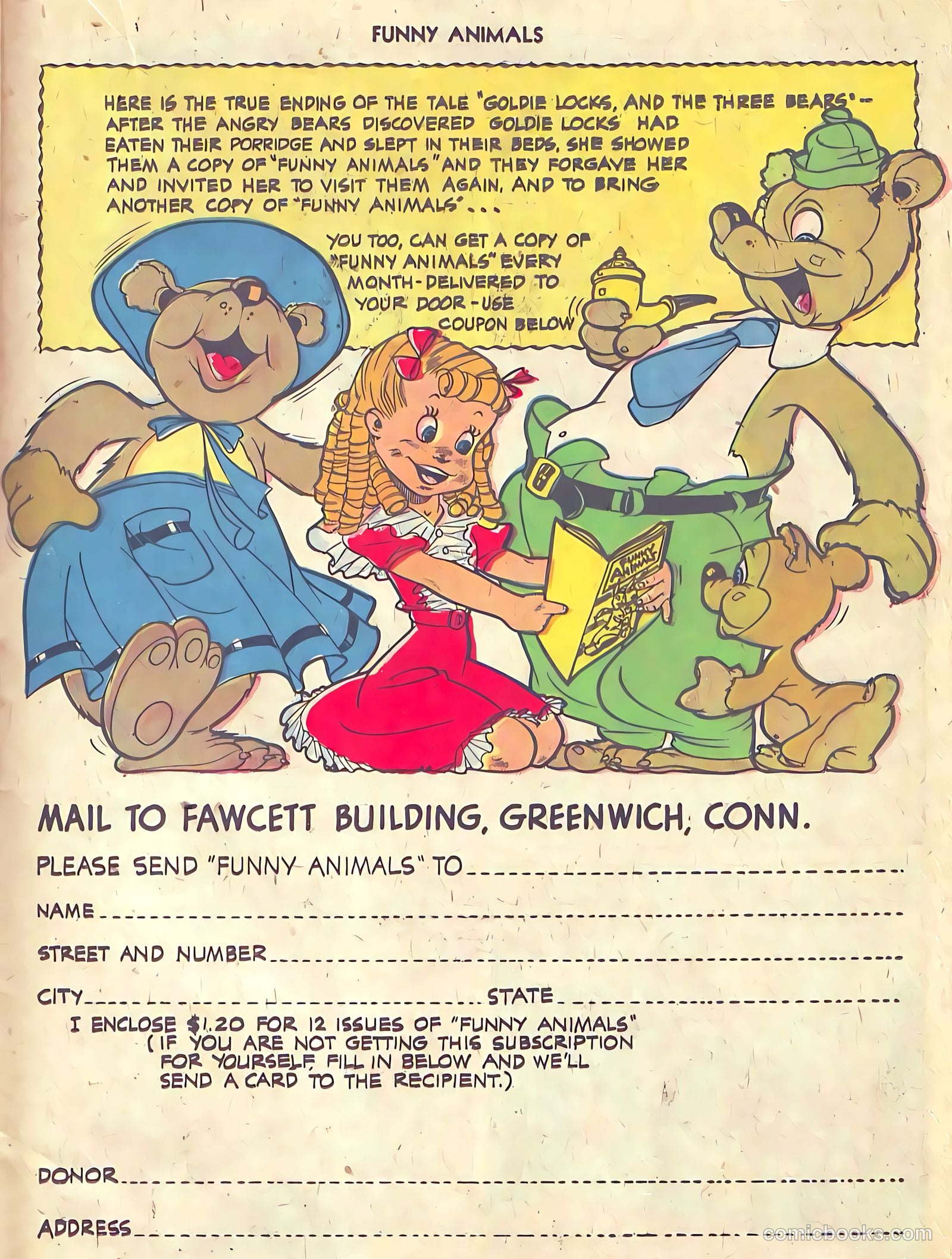 Fawcett's Funny Animals #18 — page 33 of 52