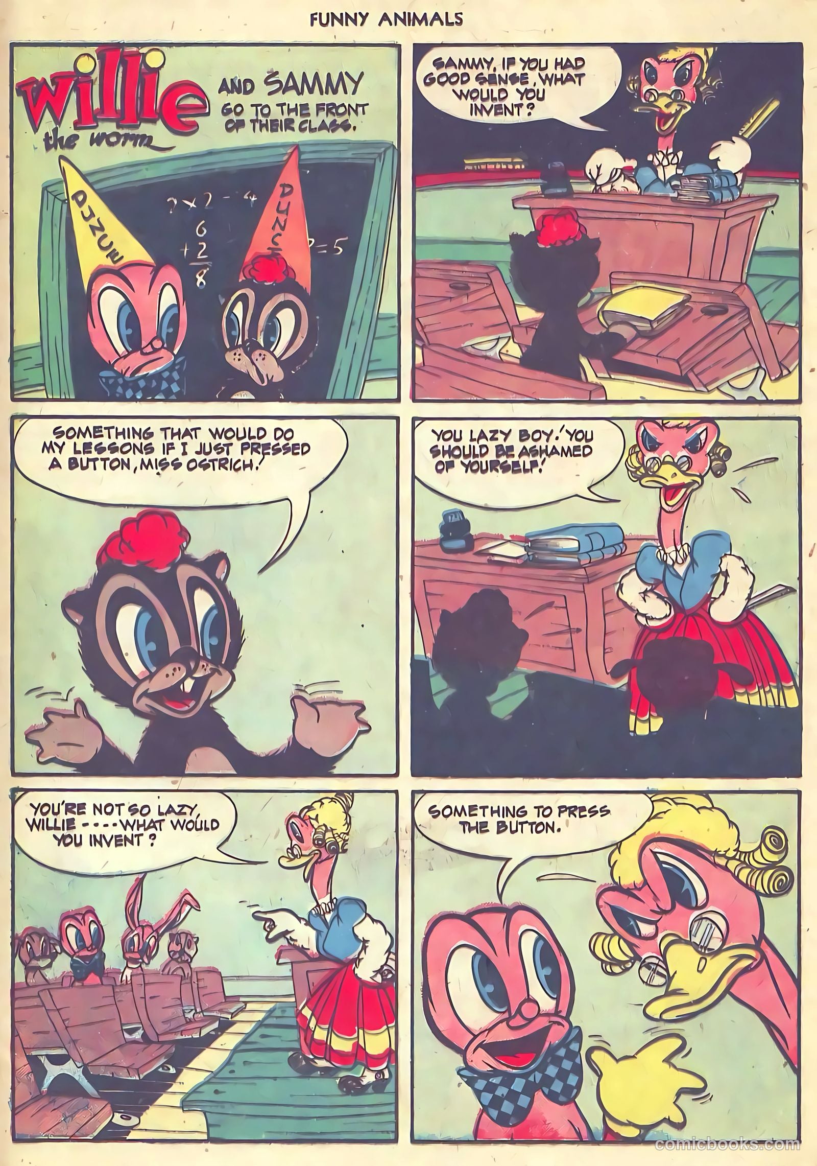 Fawcett's Funny Animals #18 — page 37 of 52