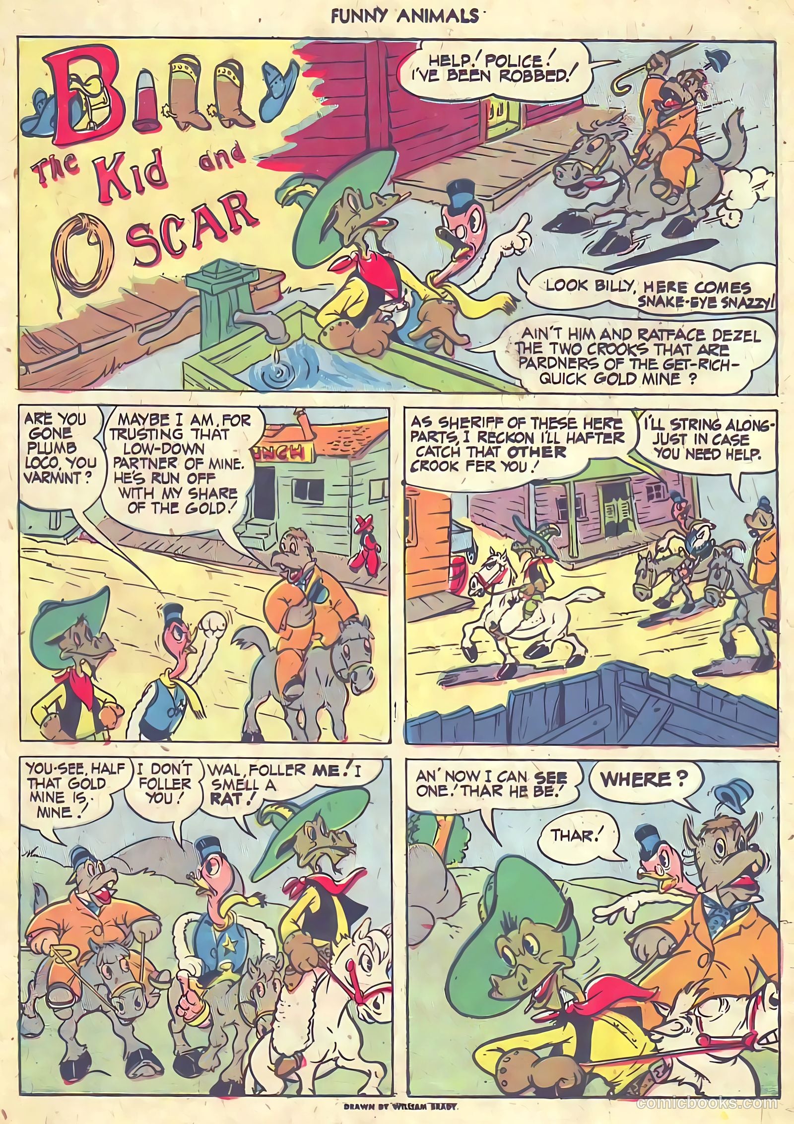 Fawcett's Funny Animals #18 — page 38 of 52