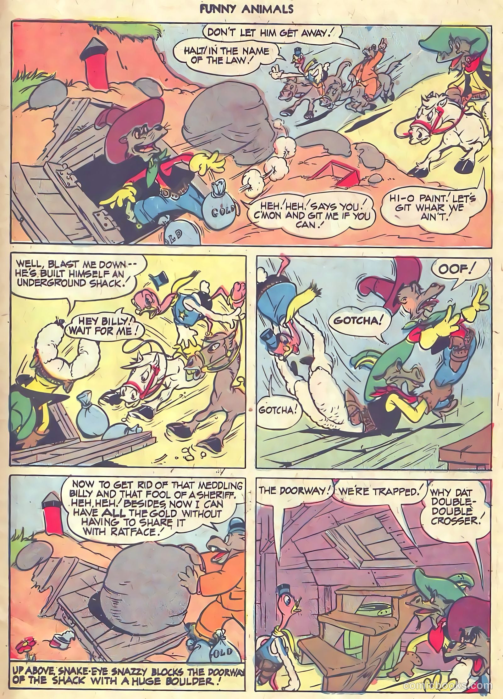 Fawcett's Funny Animals #18 — page 39 of 52