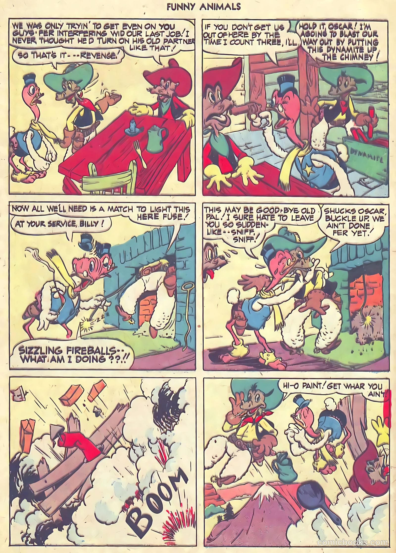 Fawcett's Funny Animals #18 — page 40 of 52