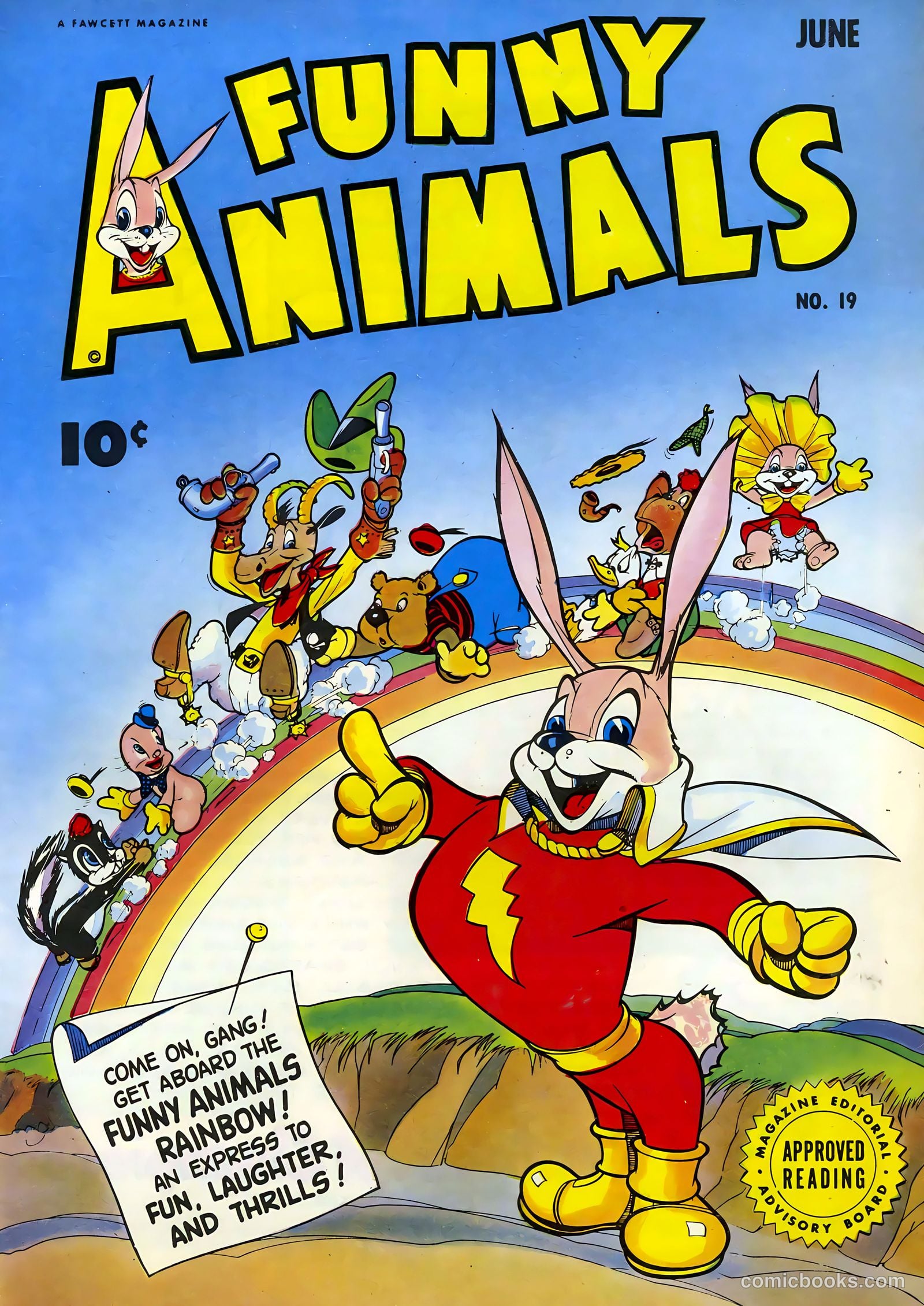 Fawcett's Funny Animals #19 — page 1 of 44
