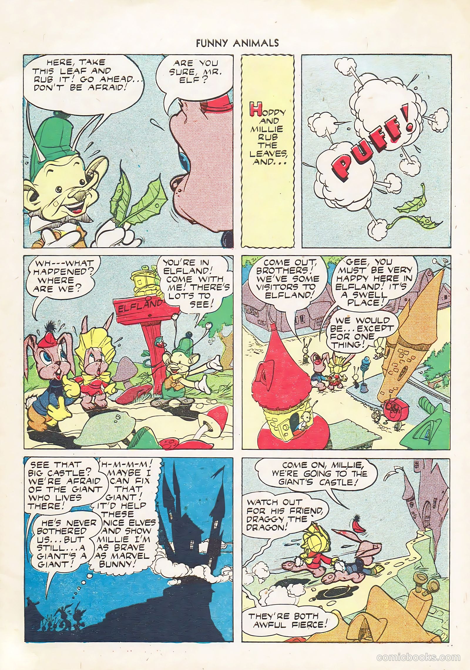 Fawcett's Funny Animals #19 — page 5 of 44