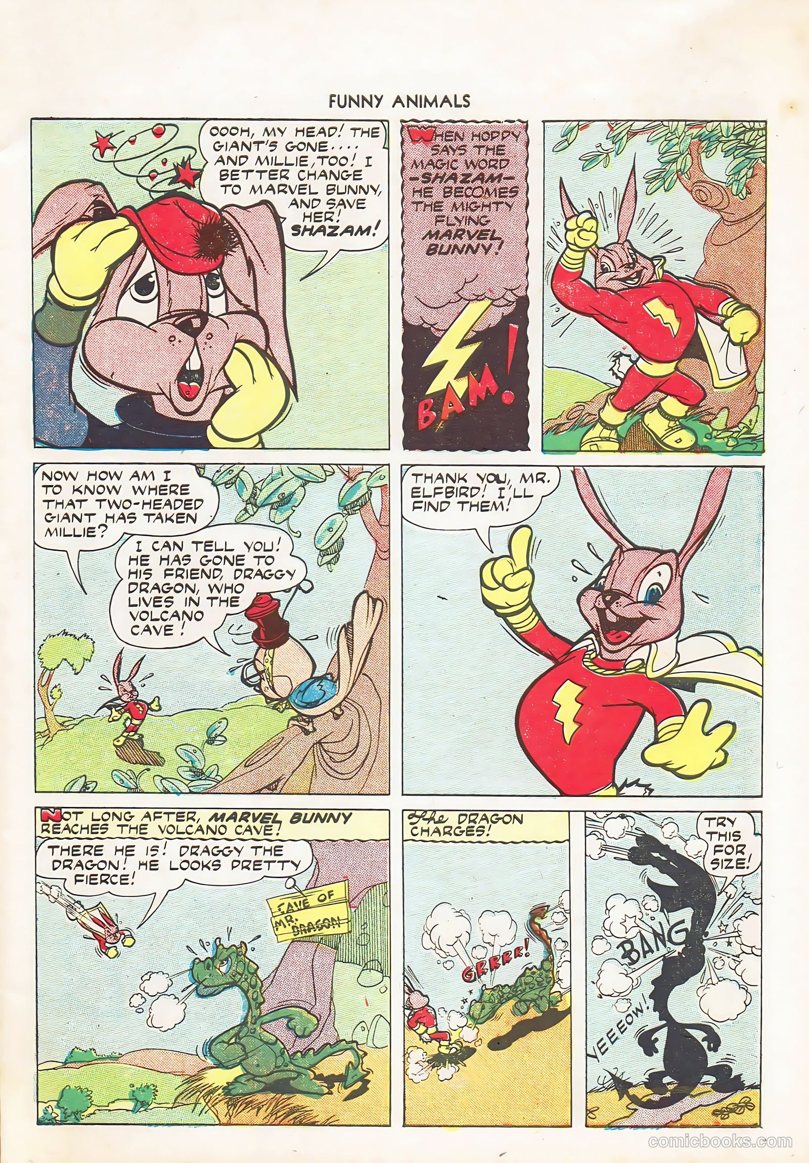 Fawcett's Funny Animals #19 — page 7 of 44