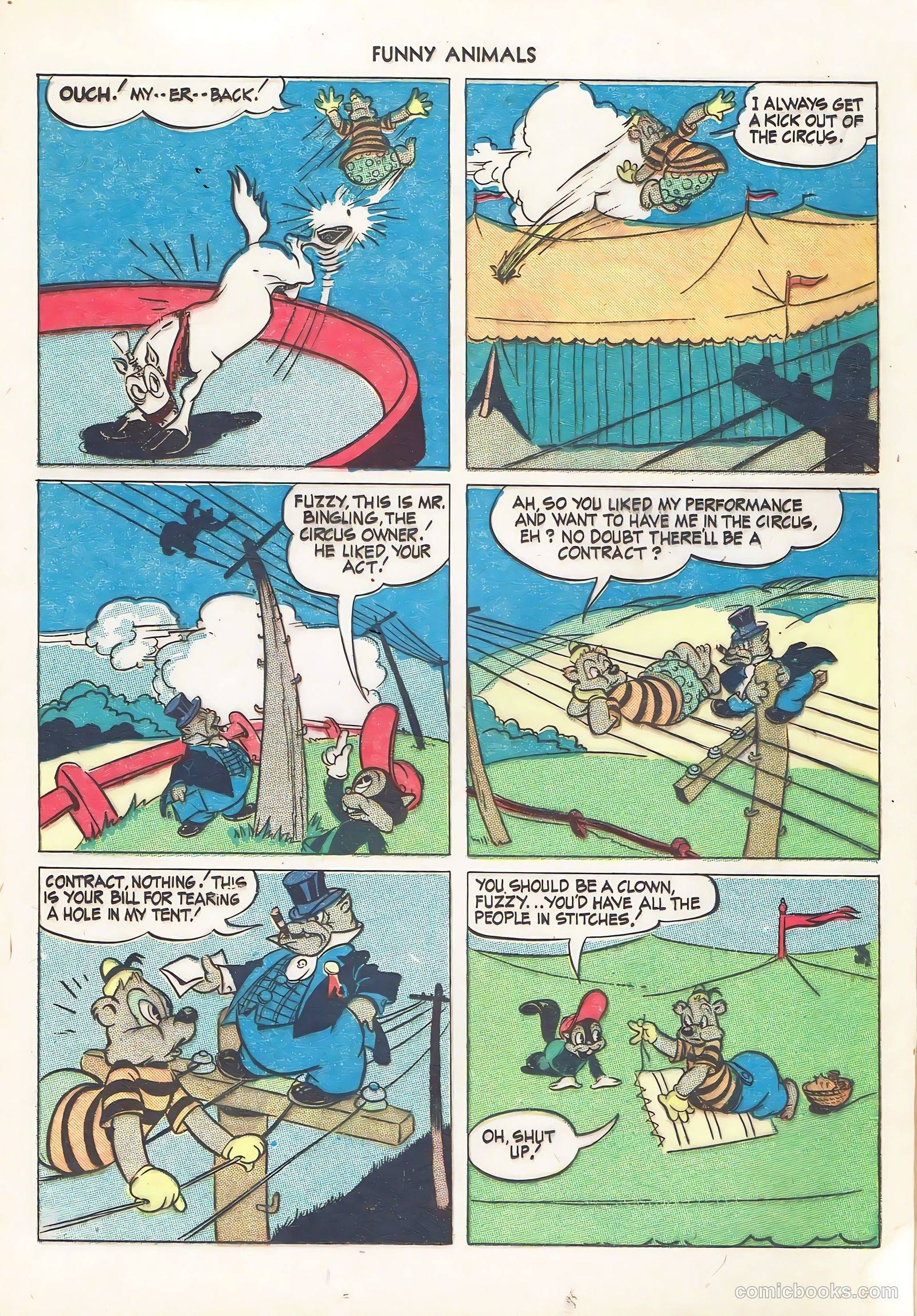 Fawcett's Funny Animals #19 — page 22 of 44