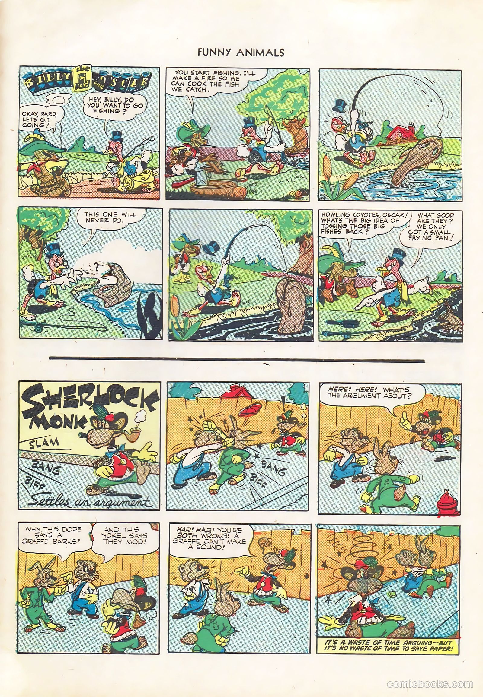 Fawcett's Funny Animals #19 — page 35 of 44