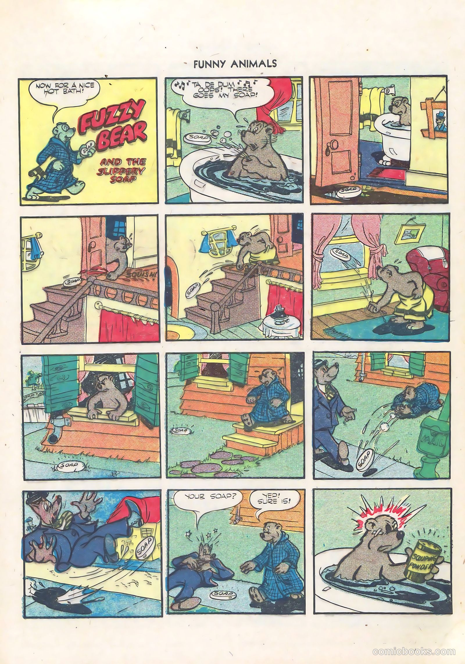 Fawcett's Funny Animals #19 — page 36 of 44