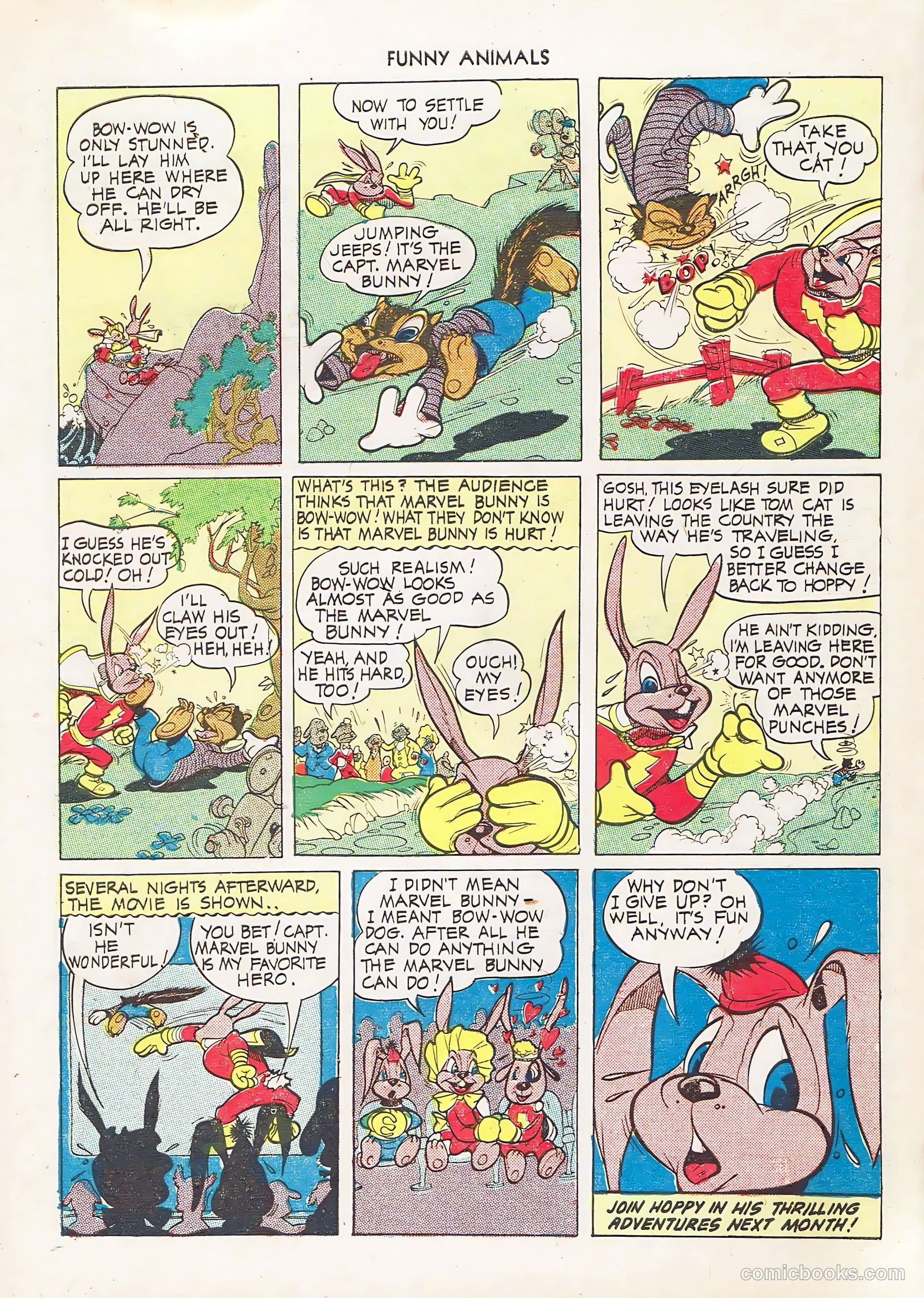 Fawcett's Funny Animals #19 — page 40 of 44