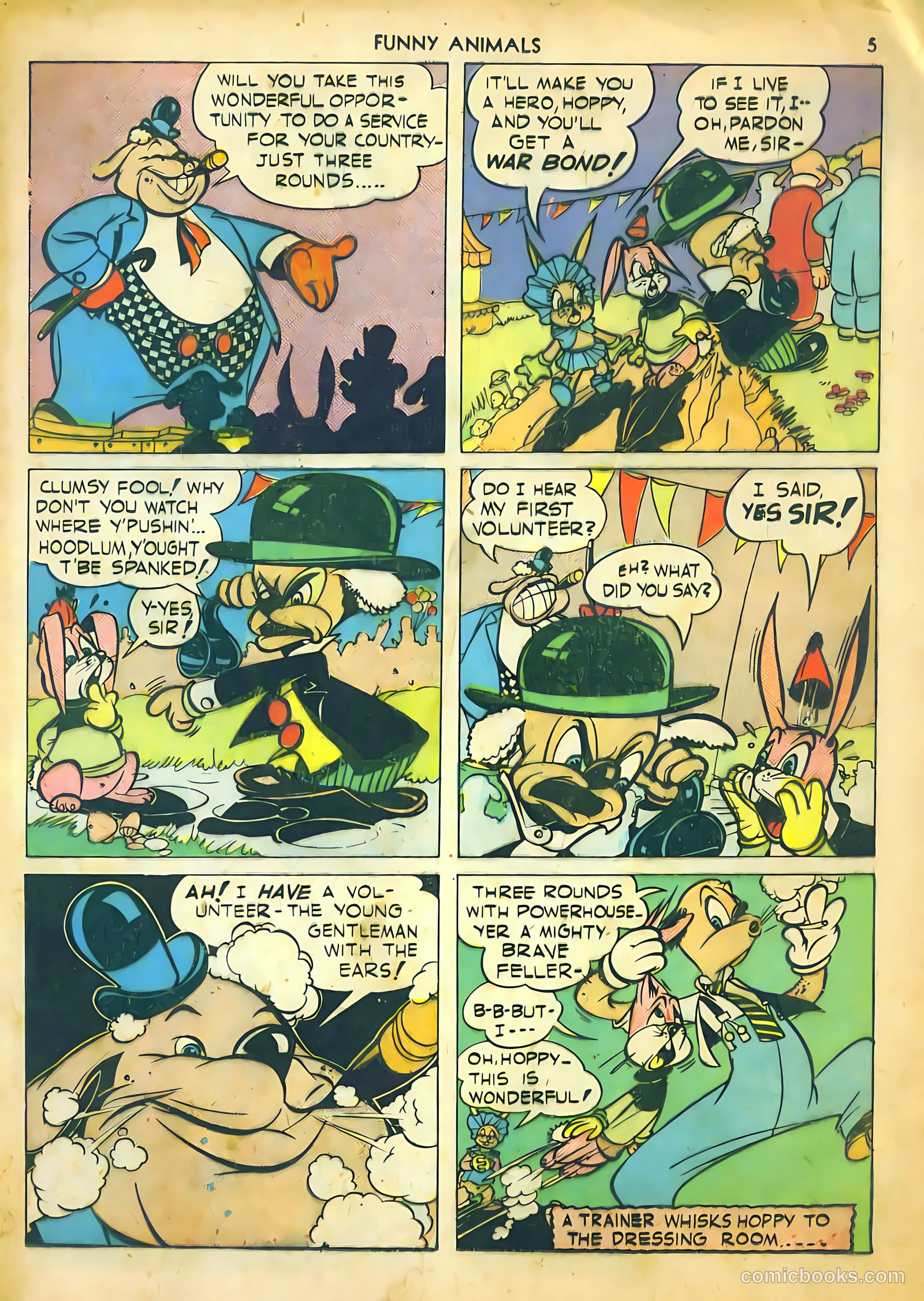 Fawcett's Funny Animals #2 — page 5 of 68