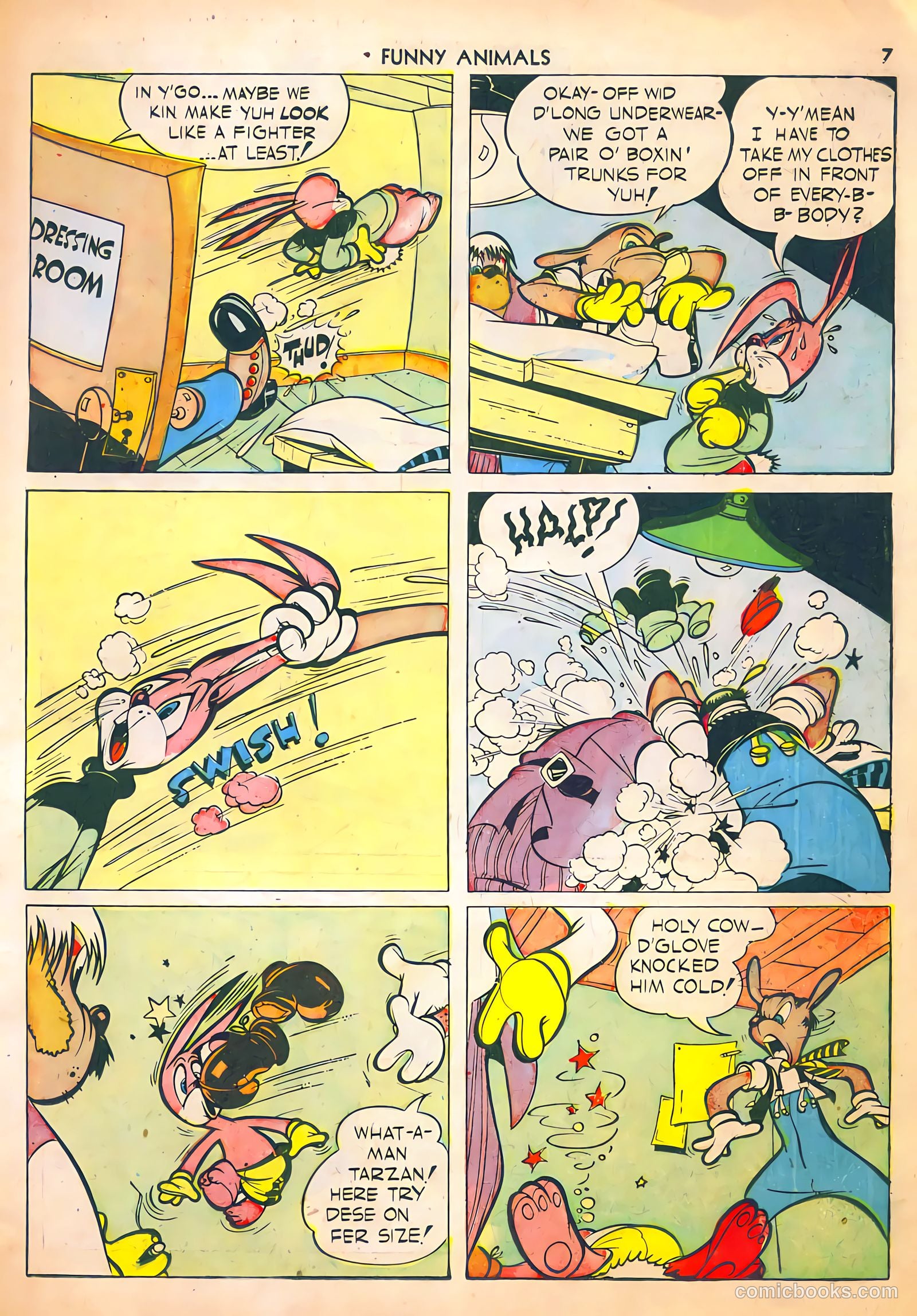Fawcett's Funny Animals #2 — page 7 of 68