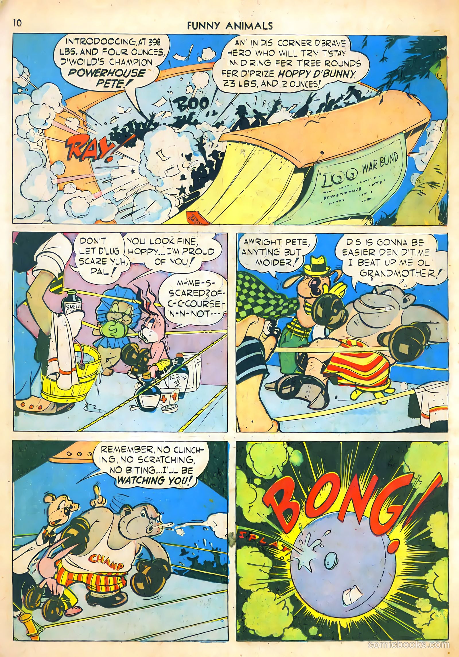 Fawcett's Funny Animals #2 — page 10 of 68