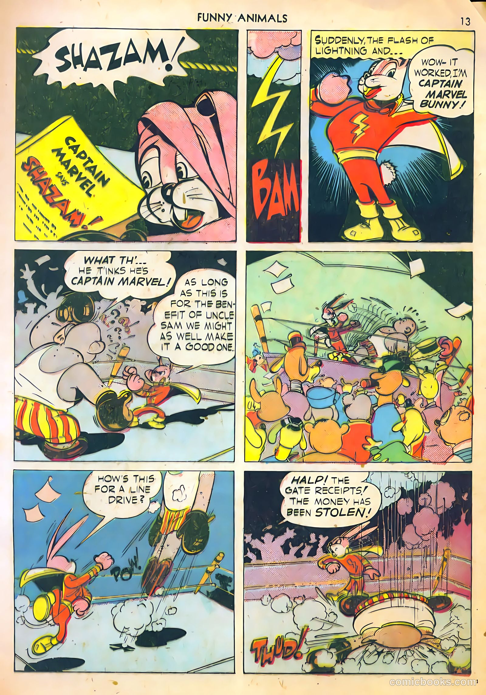 Fawcett's Funny Animals #2 — page 13 of 68