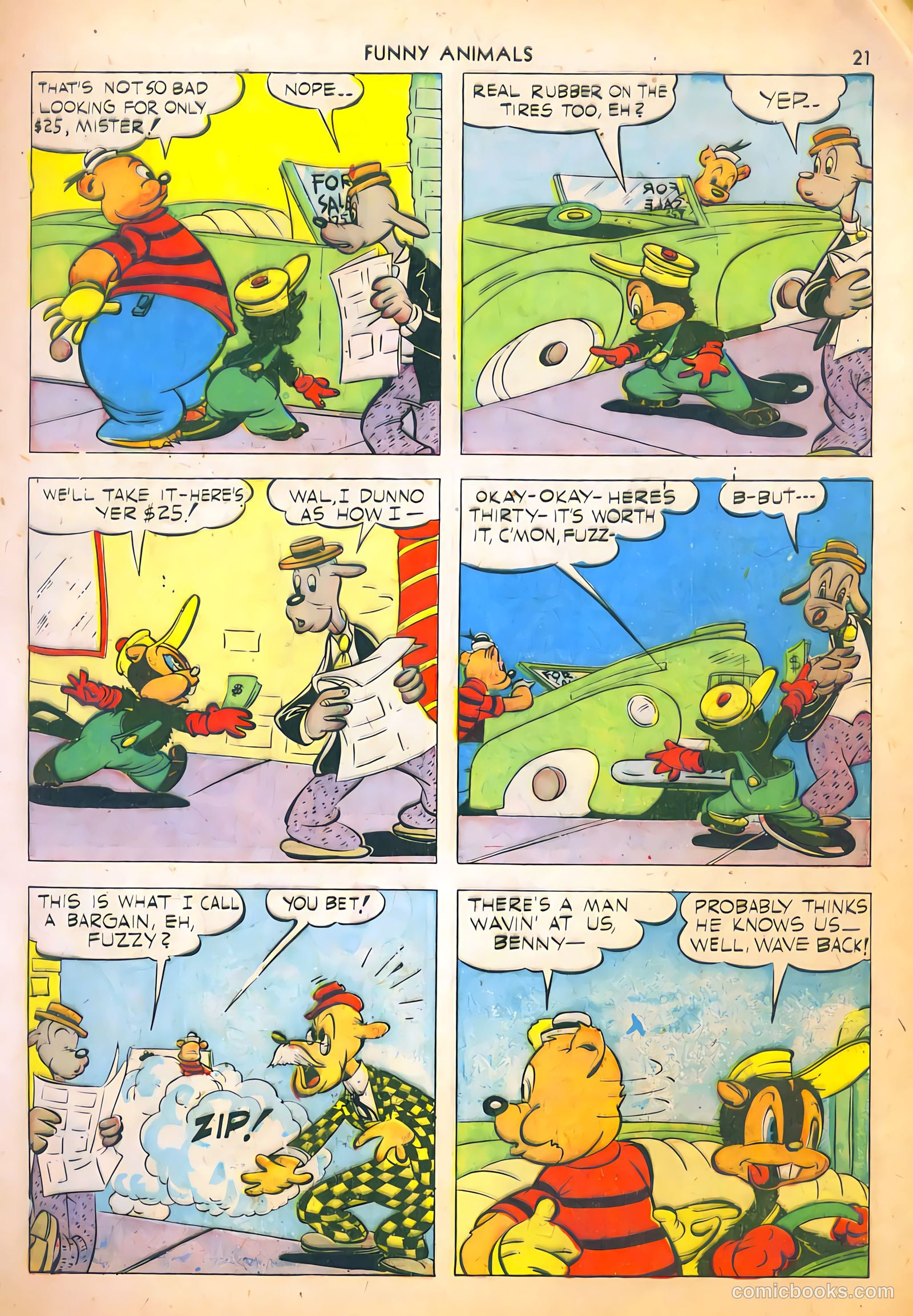 Fawcett's Funny Animals #2 — page 21 of 68