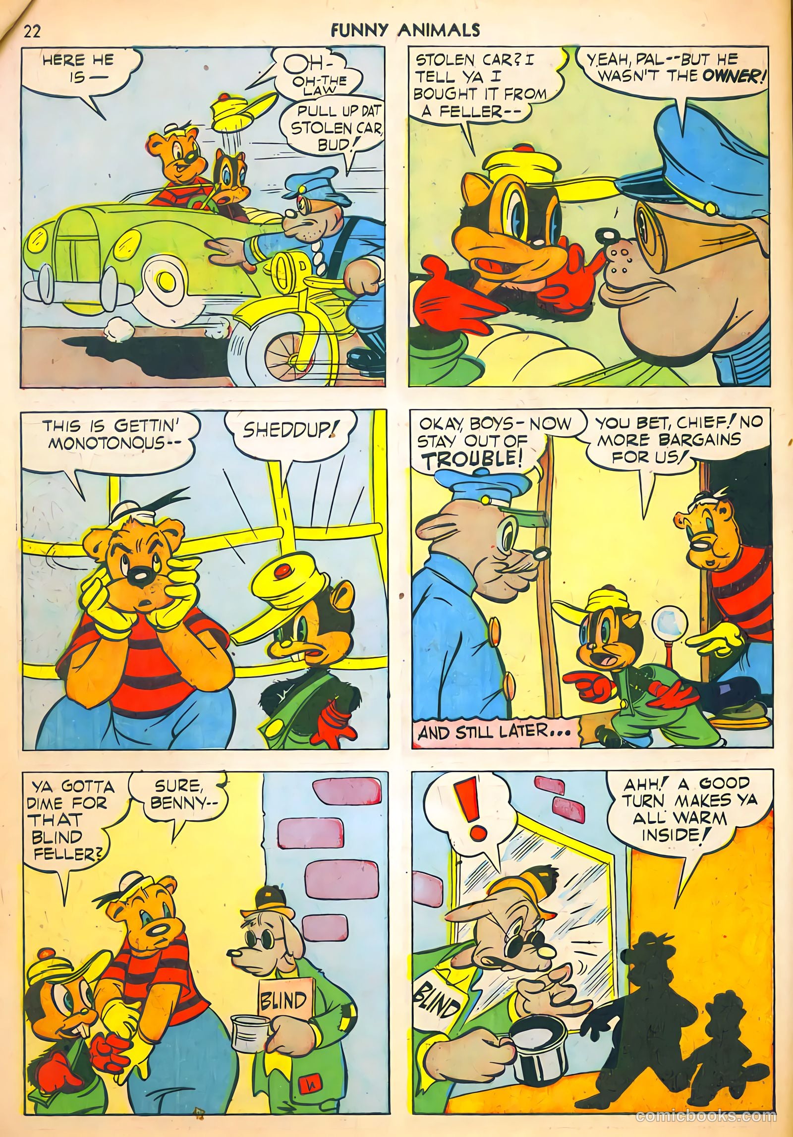 Fawcett's Funny Animals #2 — page 22 of 68