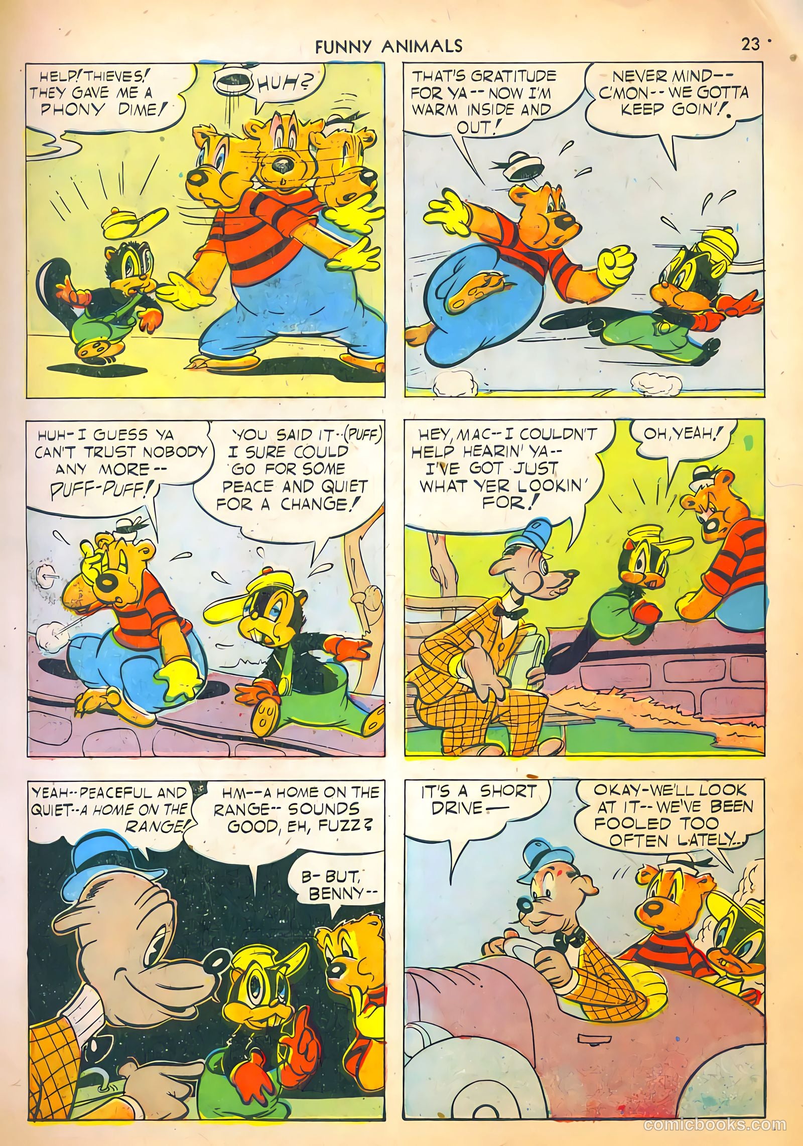 Fawcett's Funny Animals #2 — page 23 of 68