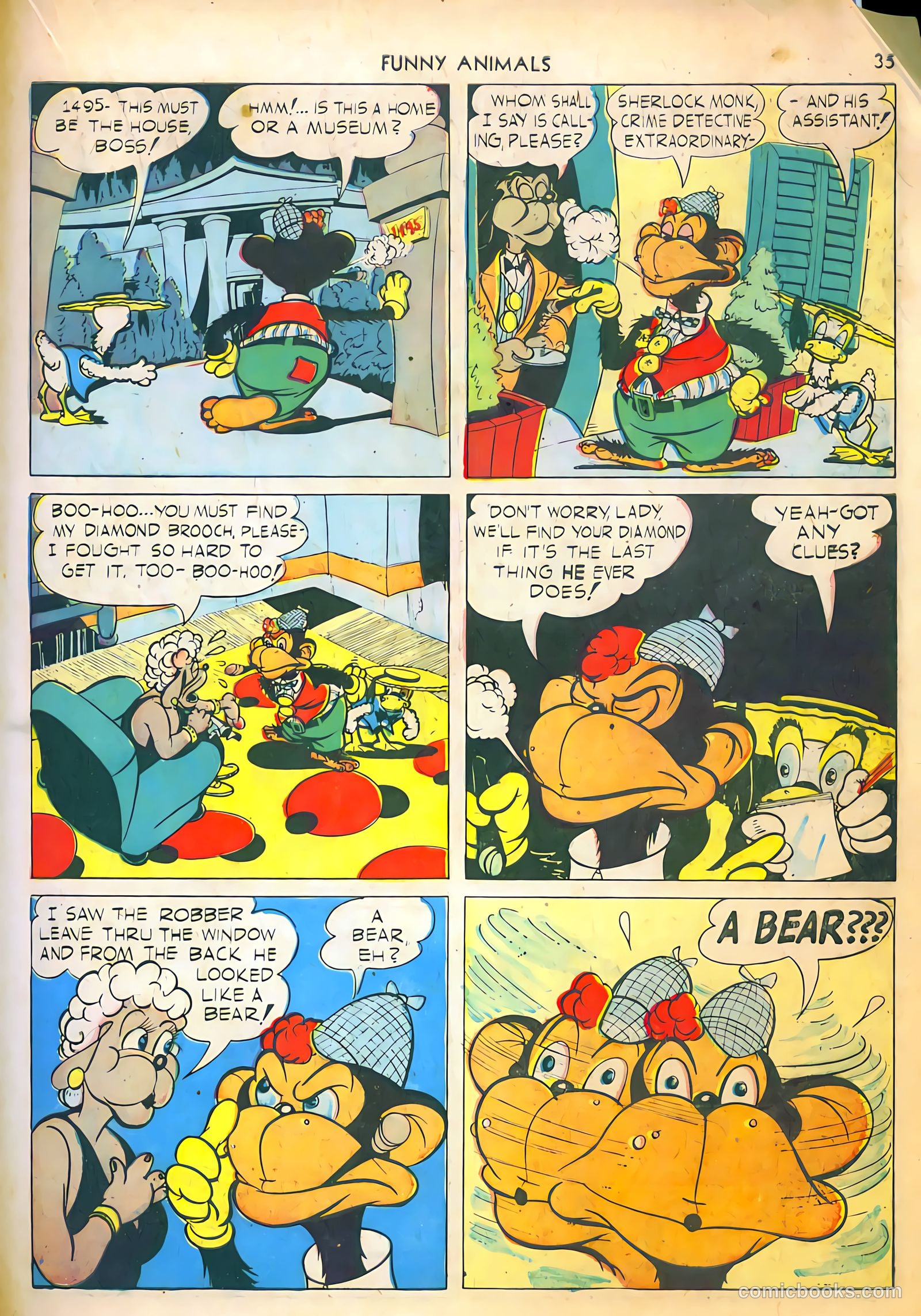 Fawcett's Funny Animals #2 — page 35 of 68