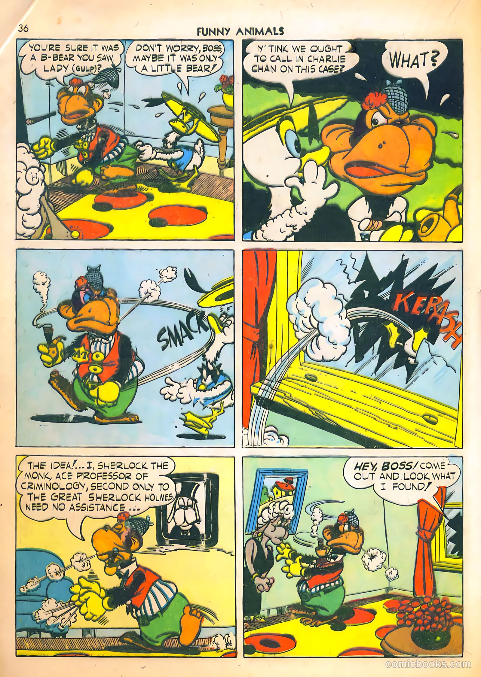 Fawcett's Funny Animals #2 — page 36 of 68