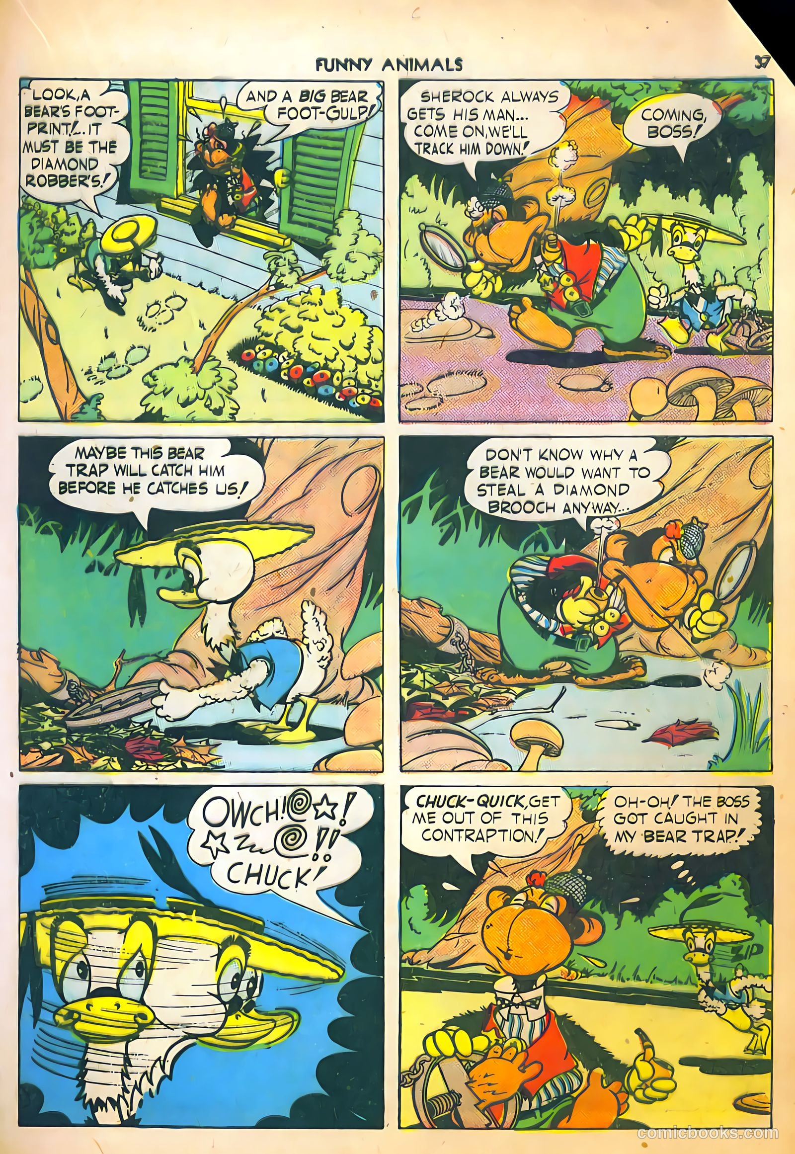 Fawcett's Funny Animals #2 — page 37 of 68