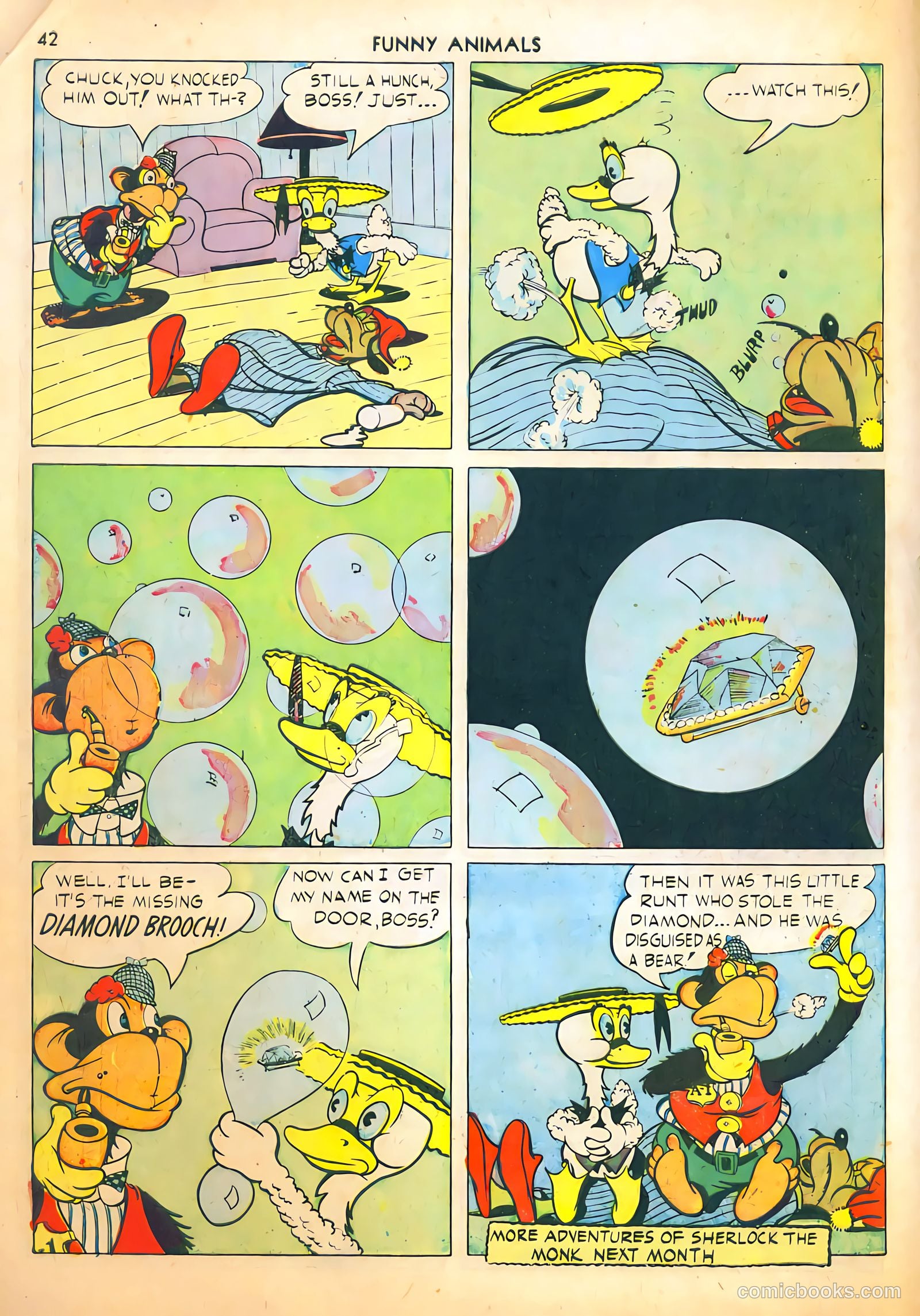 Fawcett's Funny Animals #2 — page 42 of 68