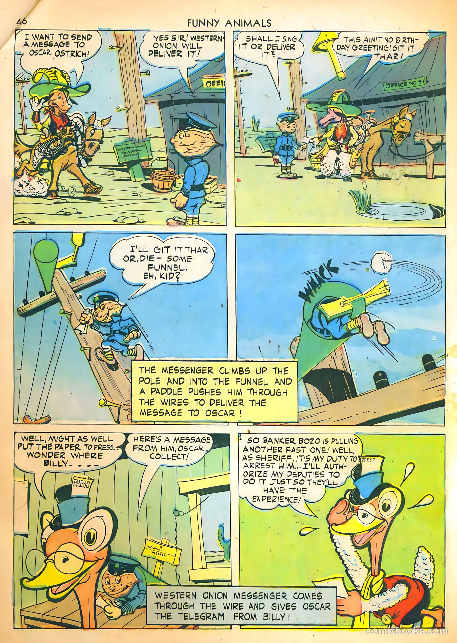 Fawcett's Funny Animals #2 — page 46 of 68