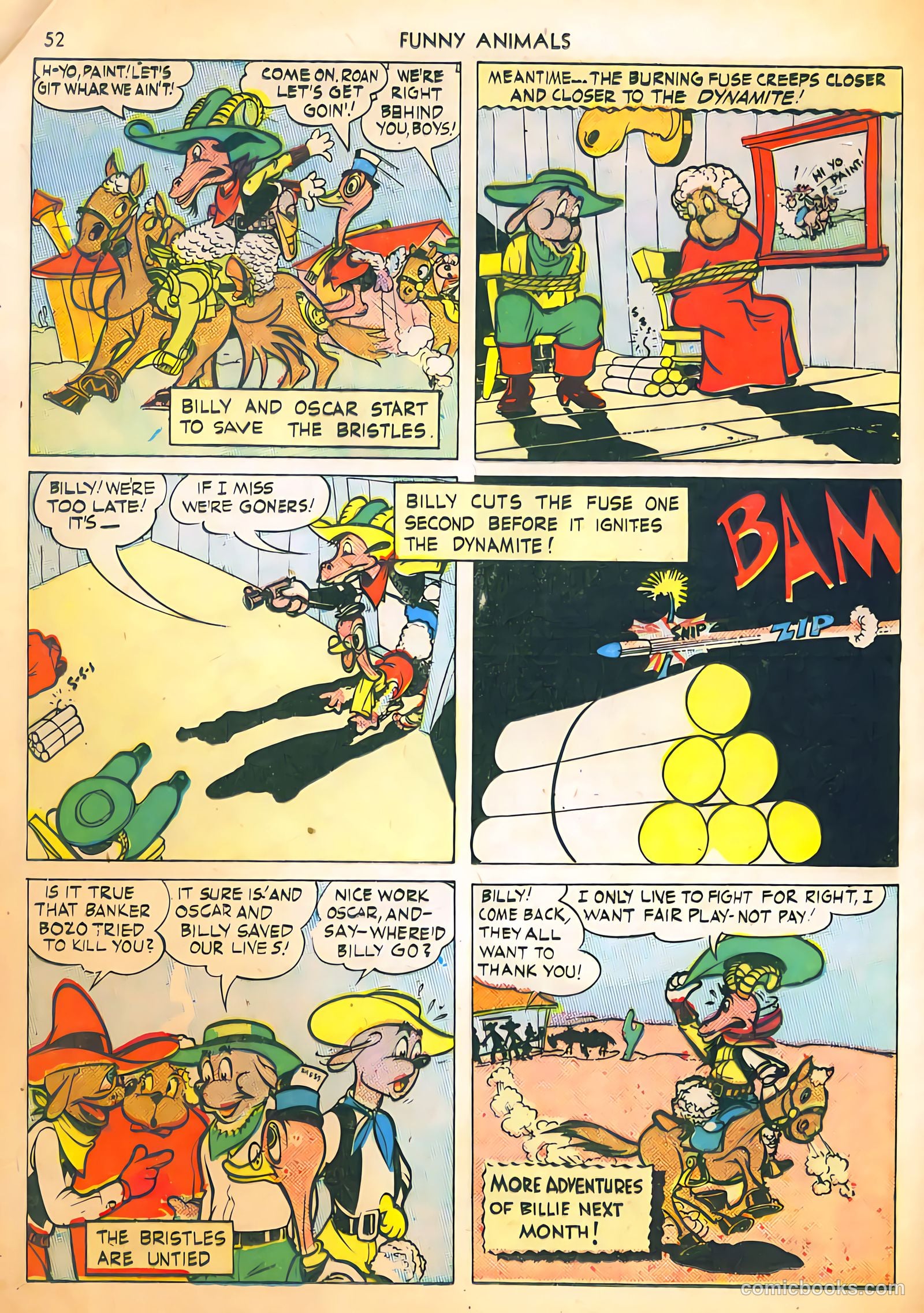 Fawcett's Funny Animals #2 — page 52 of 68
