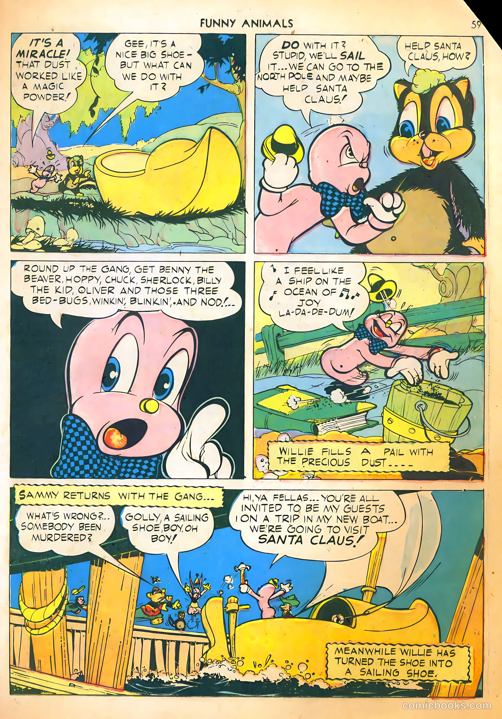 Fawcett's Funny Animals #2 — page 59 of 68