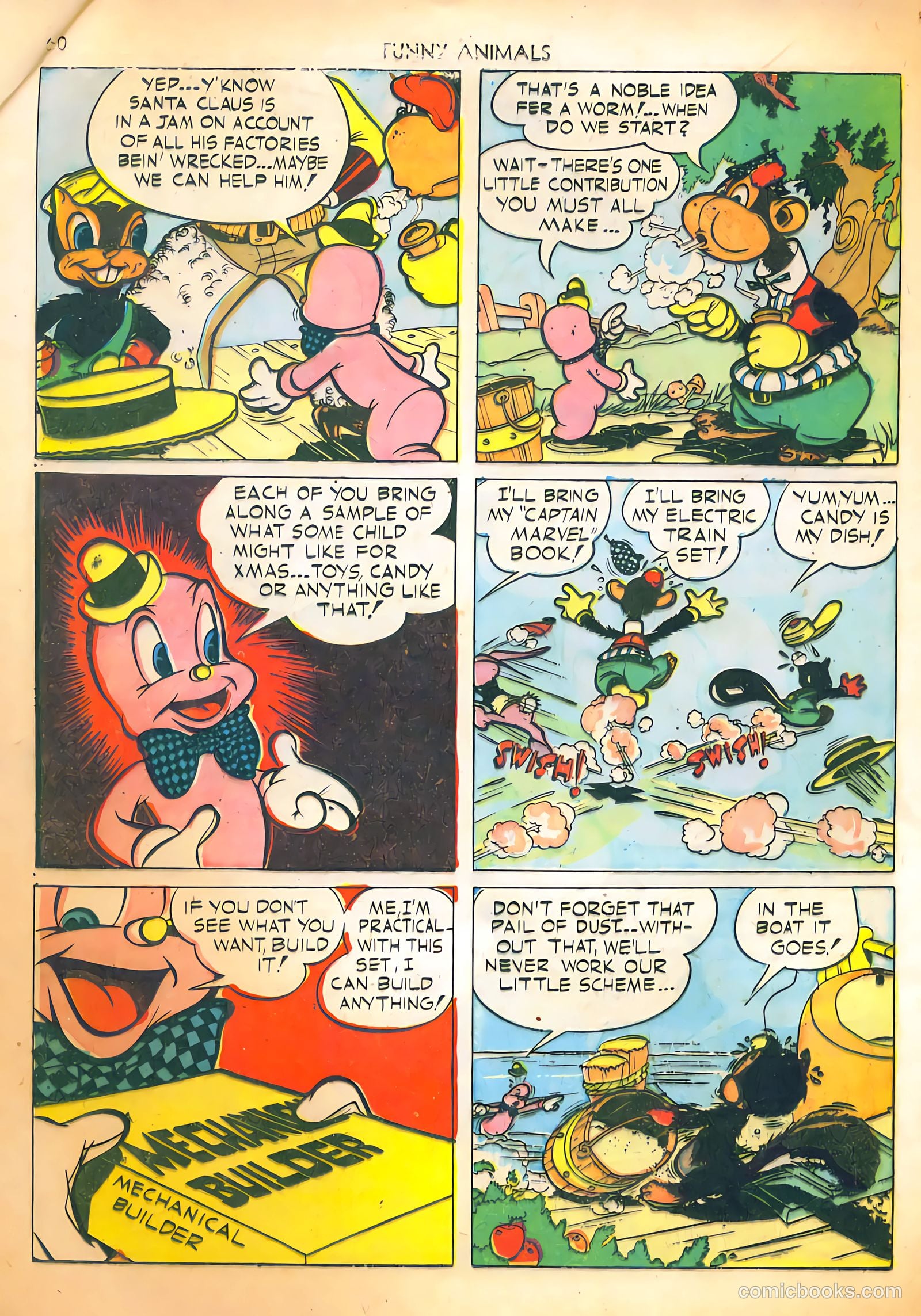 Fawcett's Funny Animals #2 — page 60 of 68