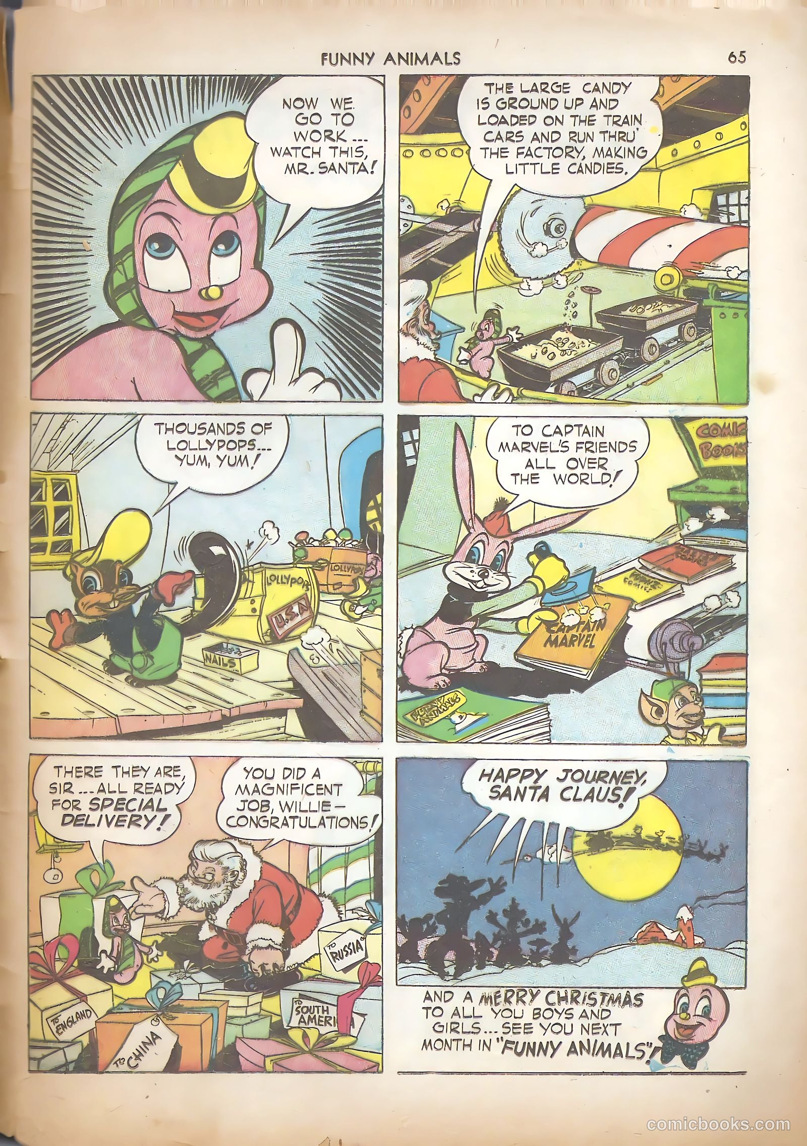 Fawcett's Funny Animals #2 — page 65 of 68