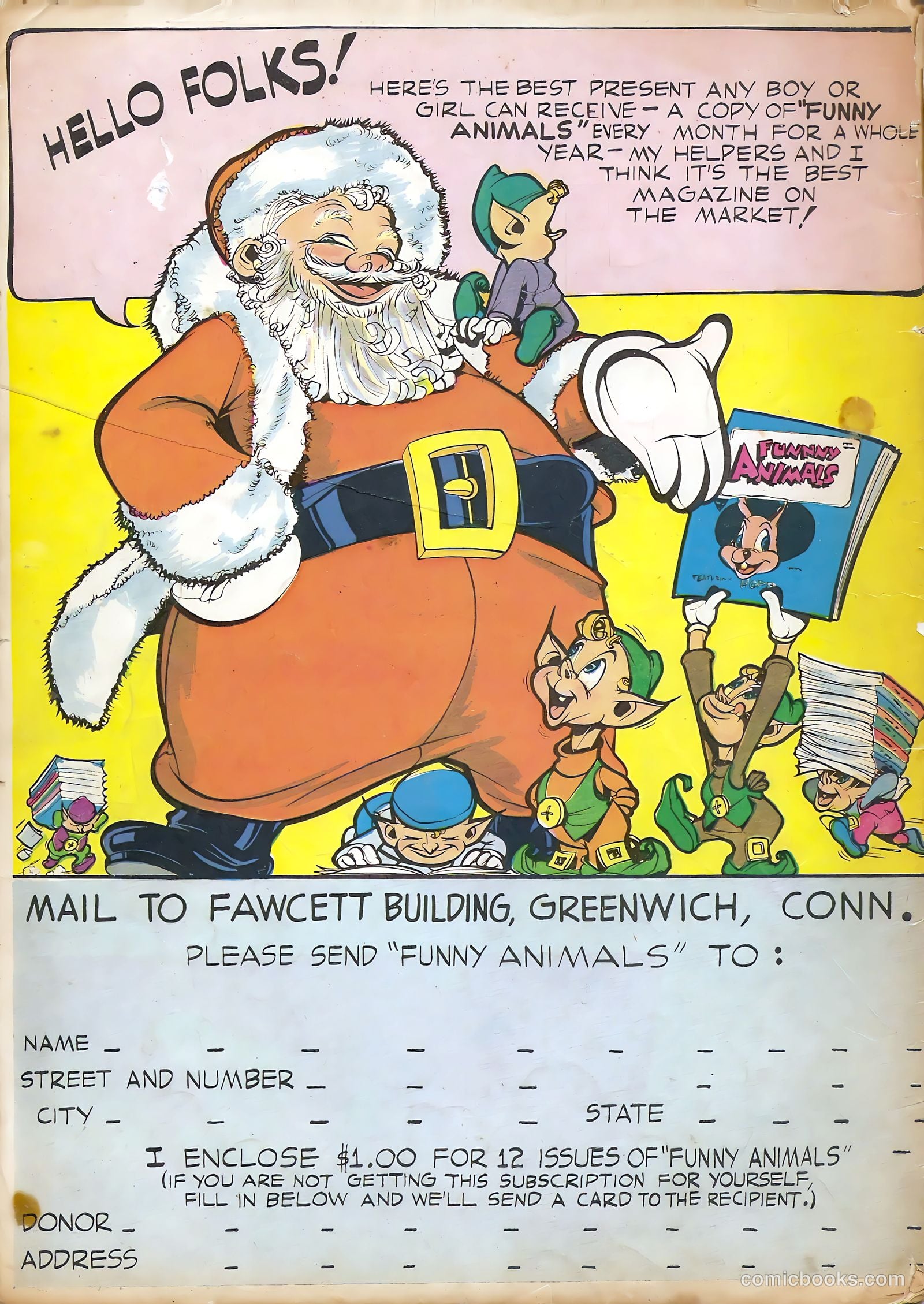 Fawcett's Funny Animals #2 — page 68 of 68