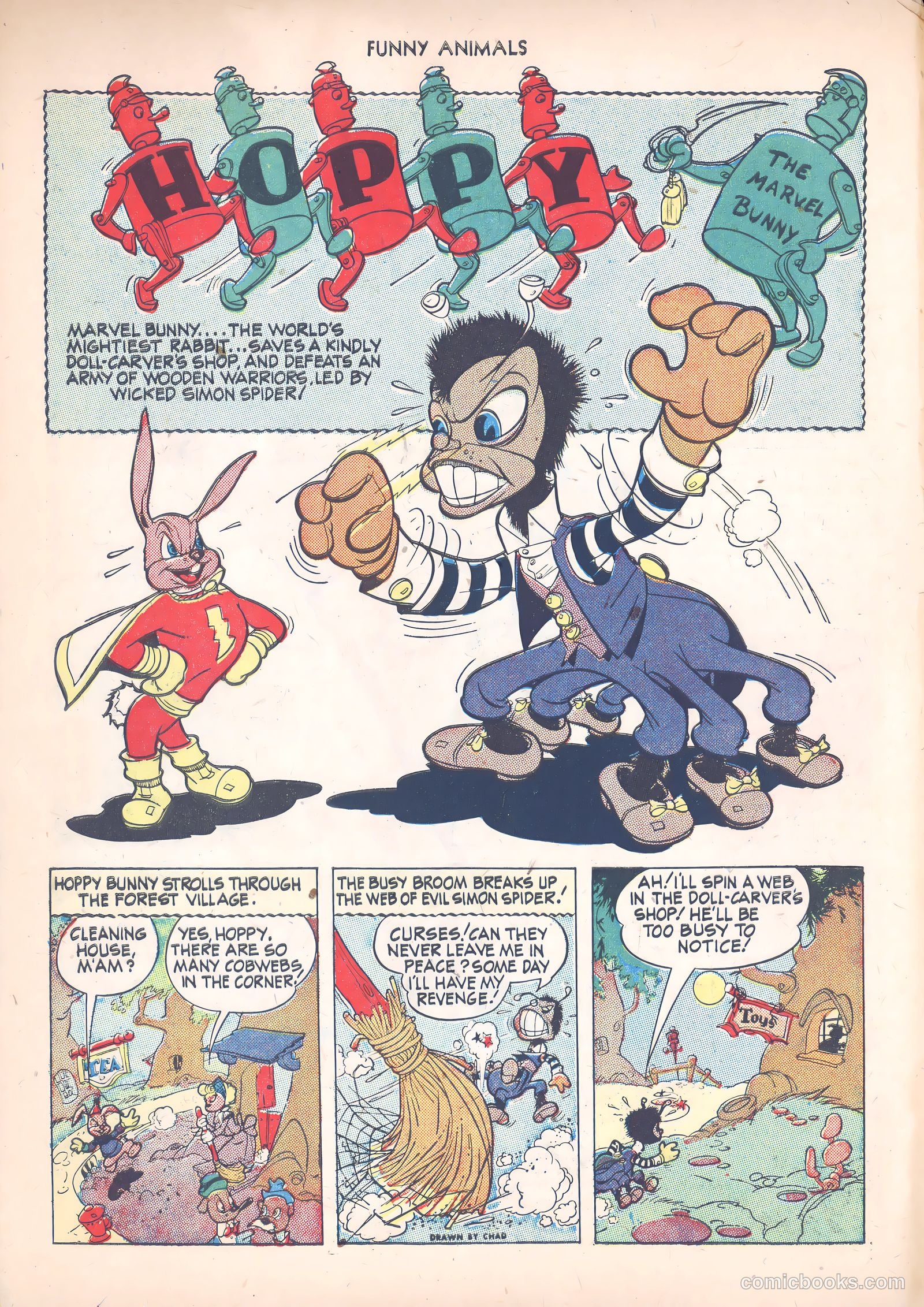 Fawcett's Funny Animals #20 — page 4 of 44