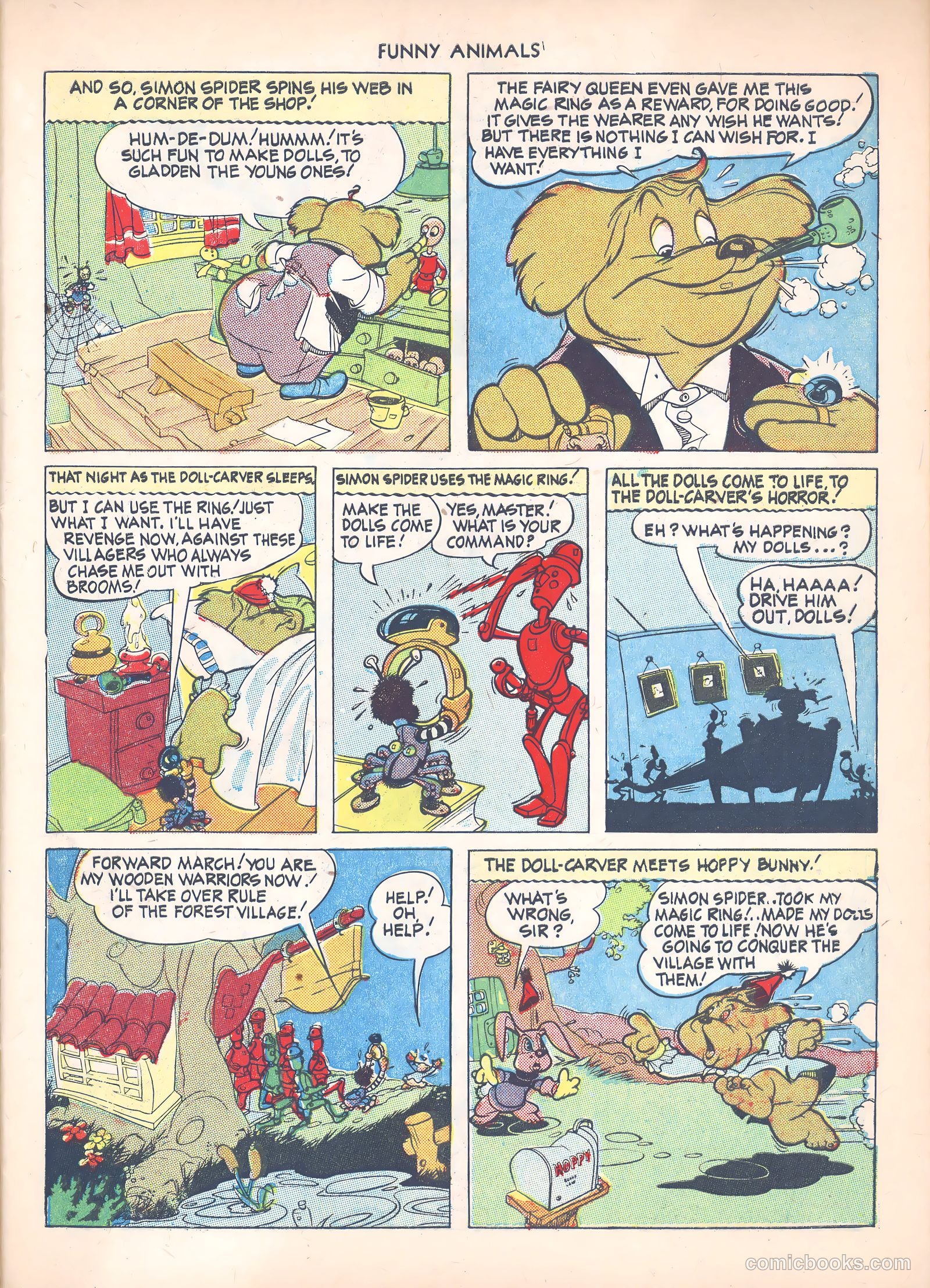 Fawcett's Funny Animals #20 — page 5 of 44