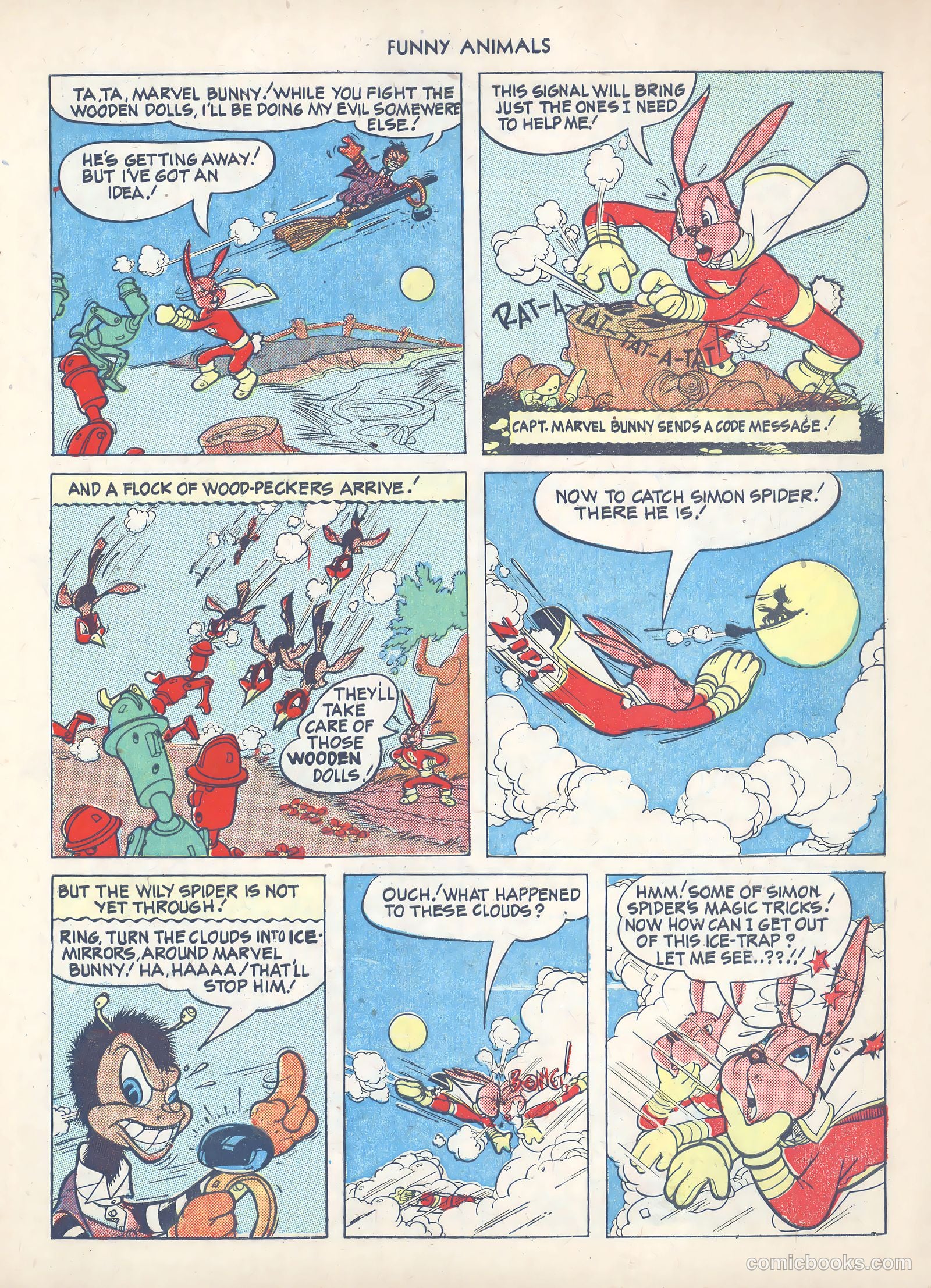 Fawcett's Funny Animals #20 — page 7 of 44
