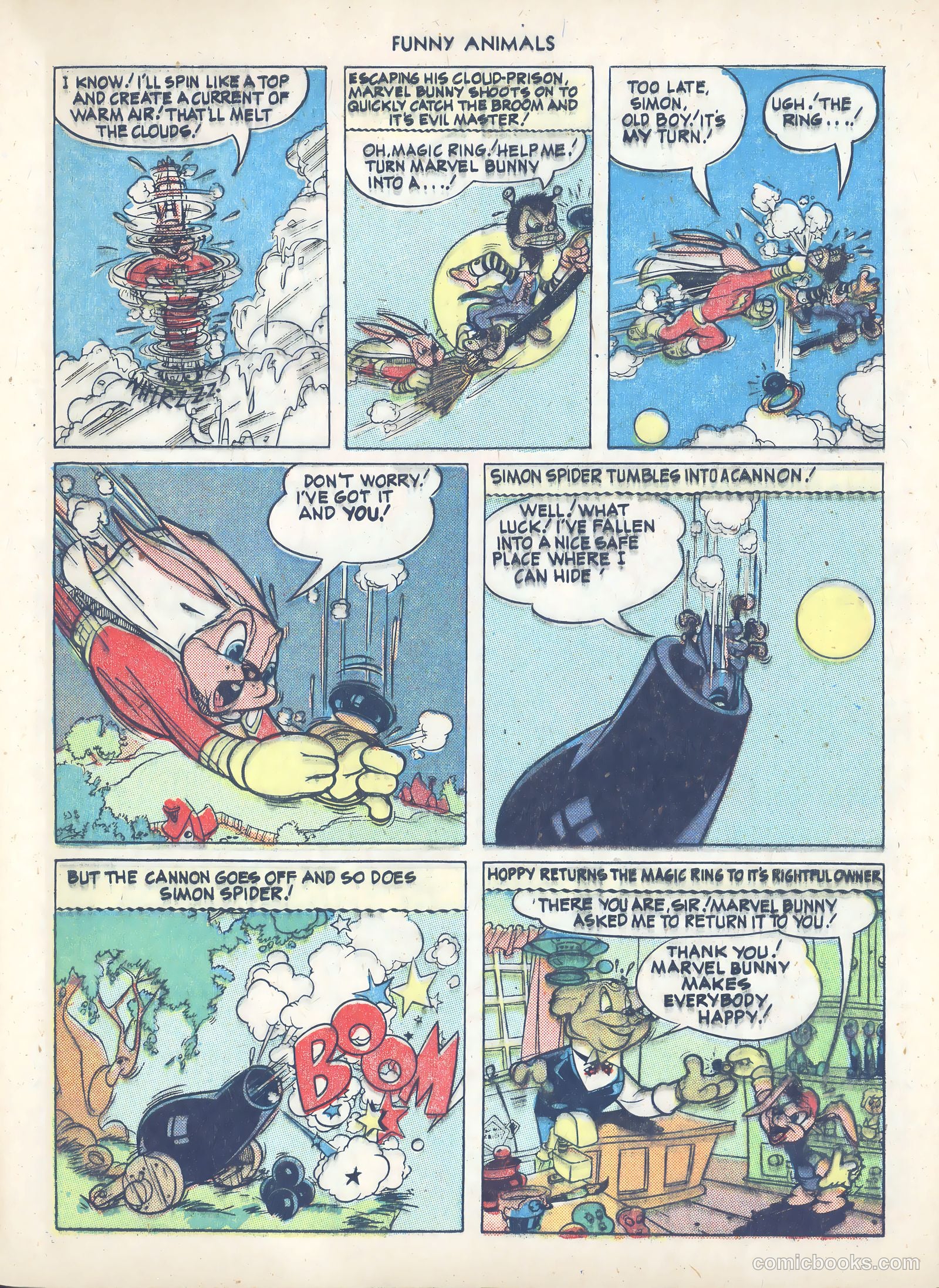 Fawcett's Funny Animals #20 — page 8 of 44