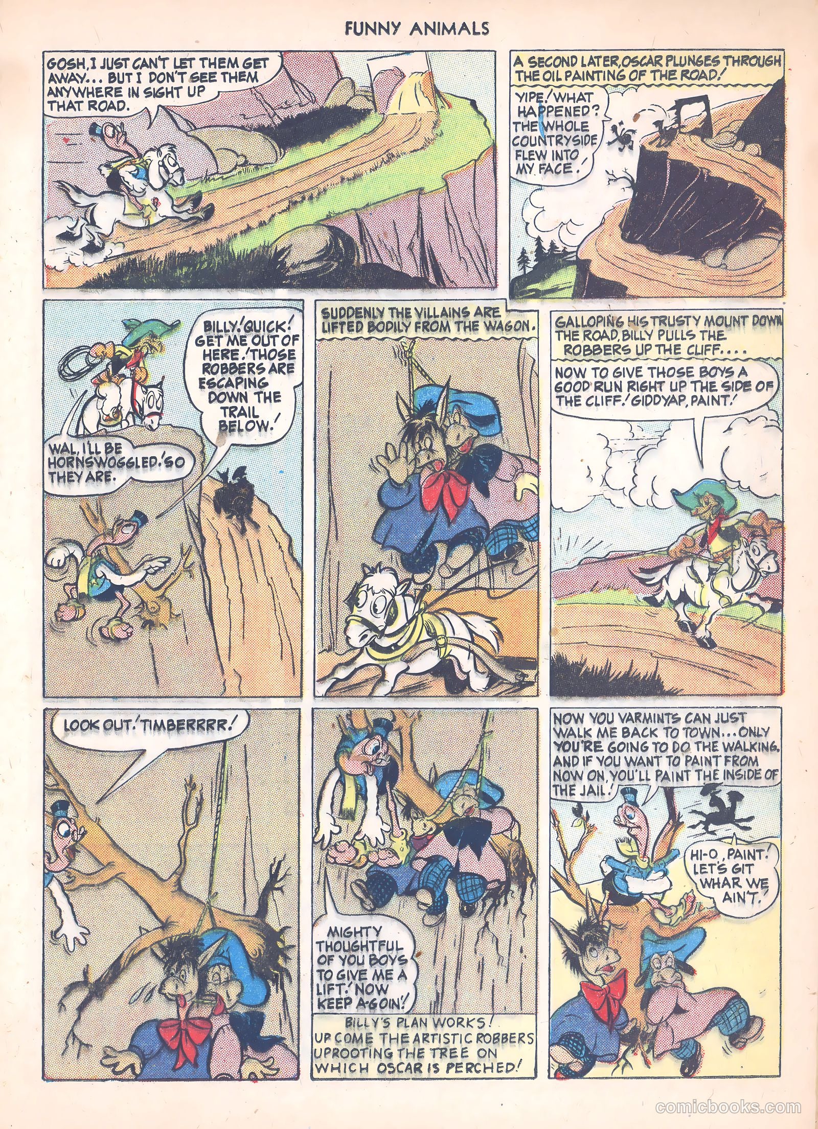 Fawcett's Funny Animals #20 — page 13 of 44