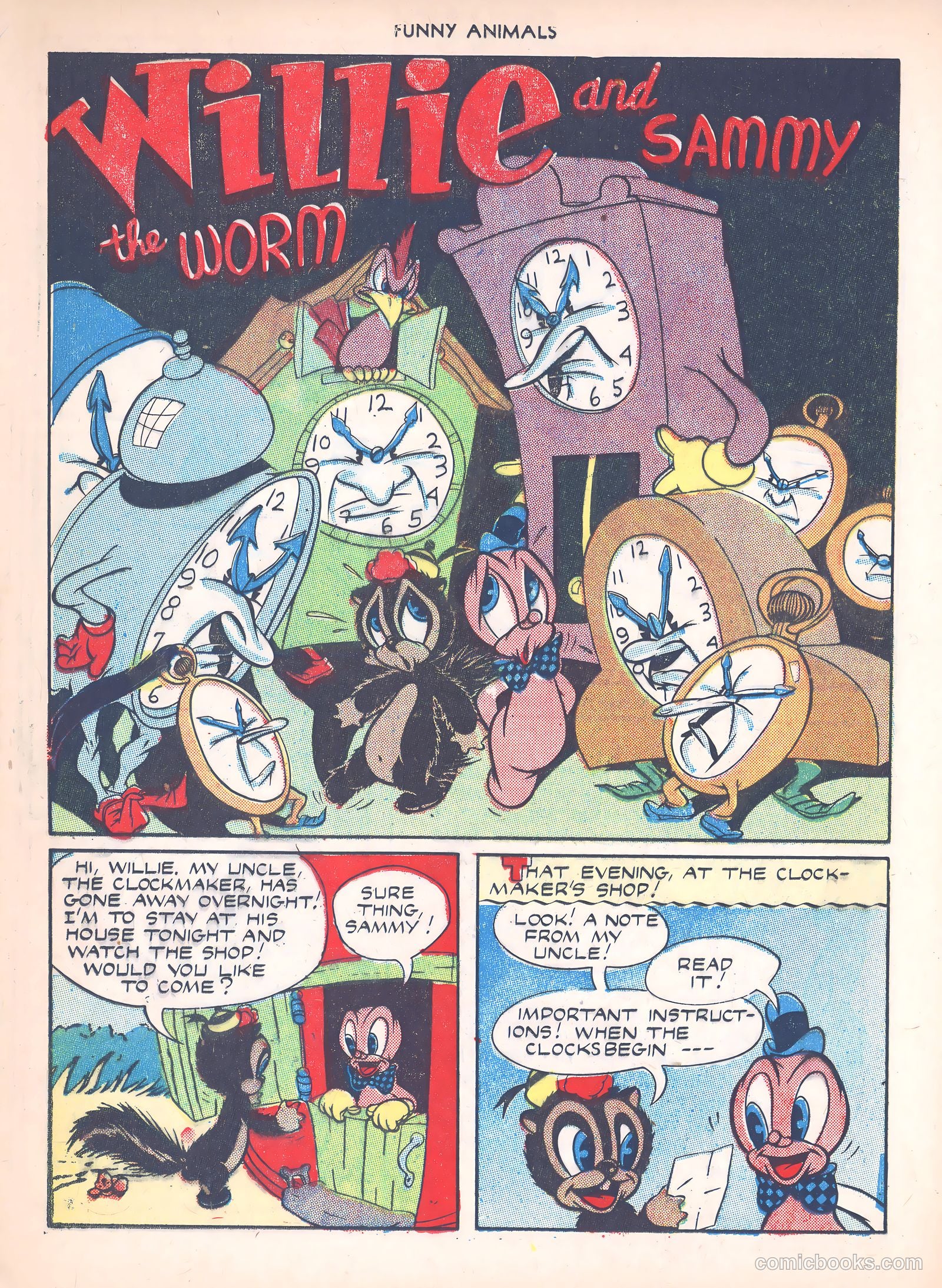 Fawcett's Funny Animals #20 — page 16 of 44